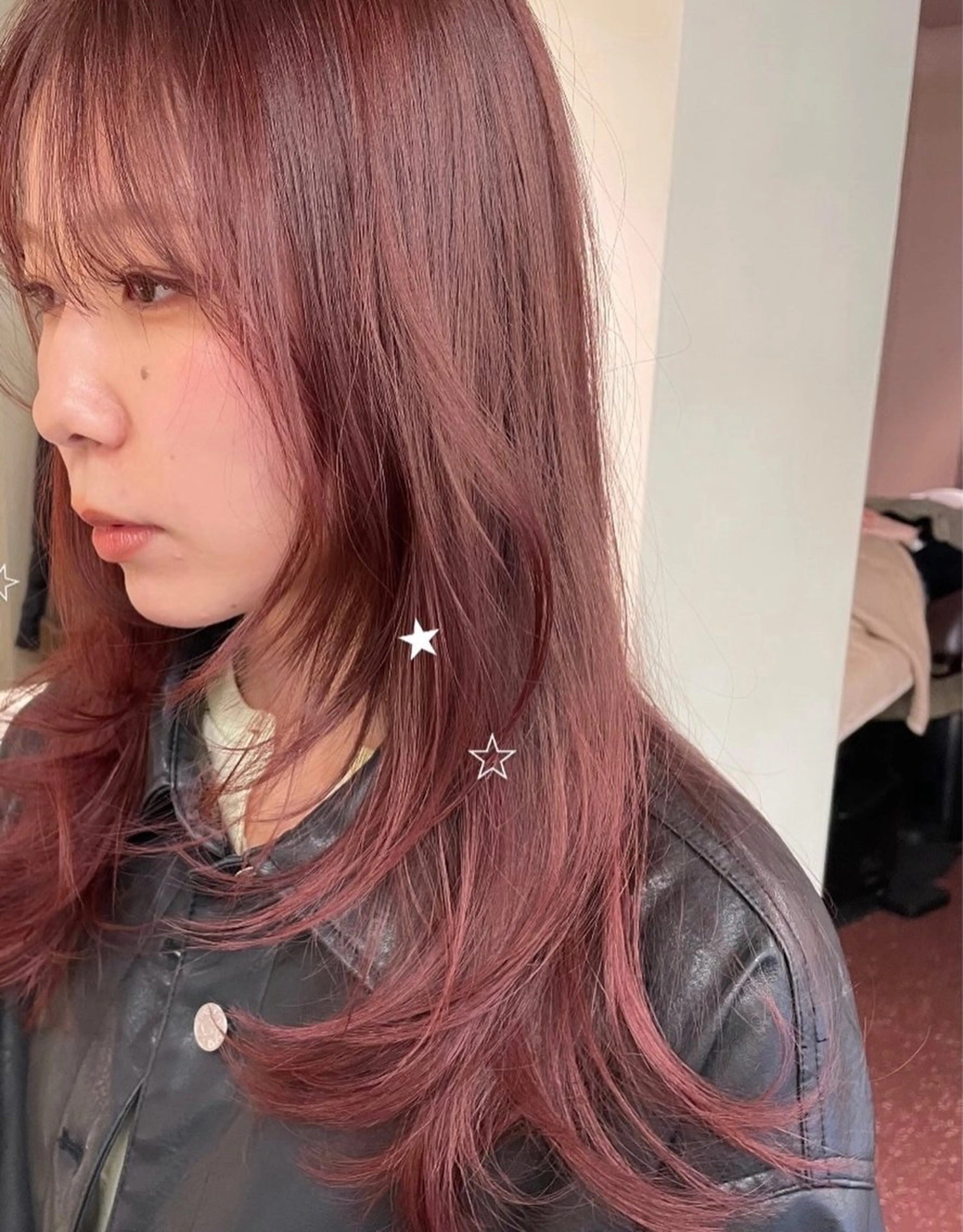 ロング カット ヘアカラー パーマ/レイヤー カットmito⭐︎のヘアスタイル