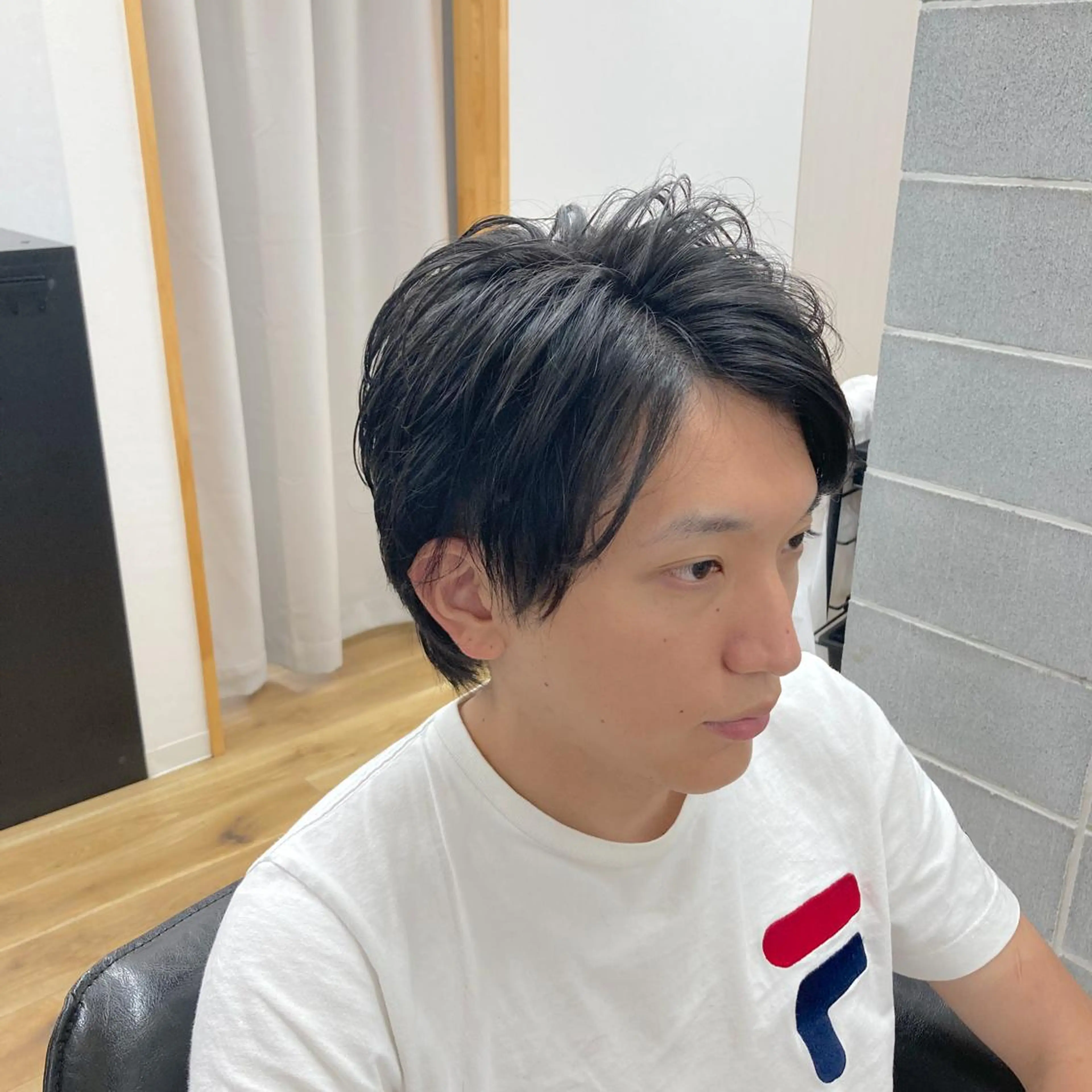 ミディアム メンズ メンズウルフカット ウルフカット メンズ特化/垣見 隼人のヘアスタイル