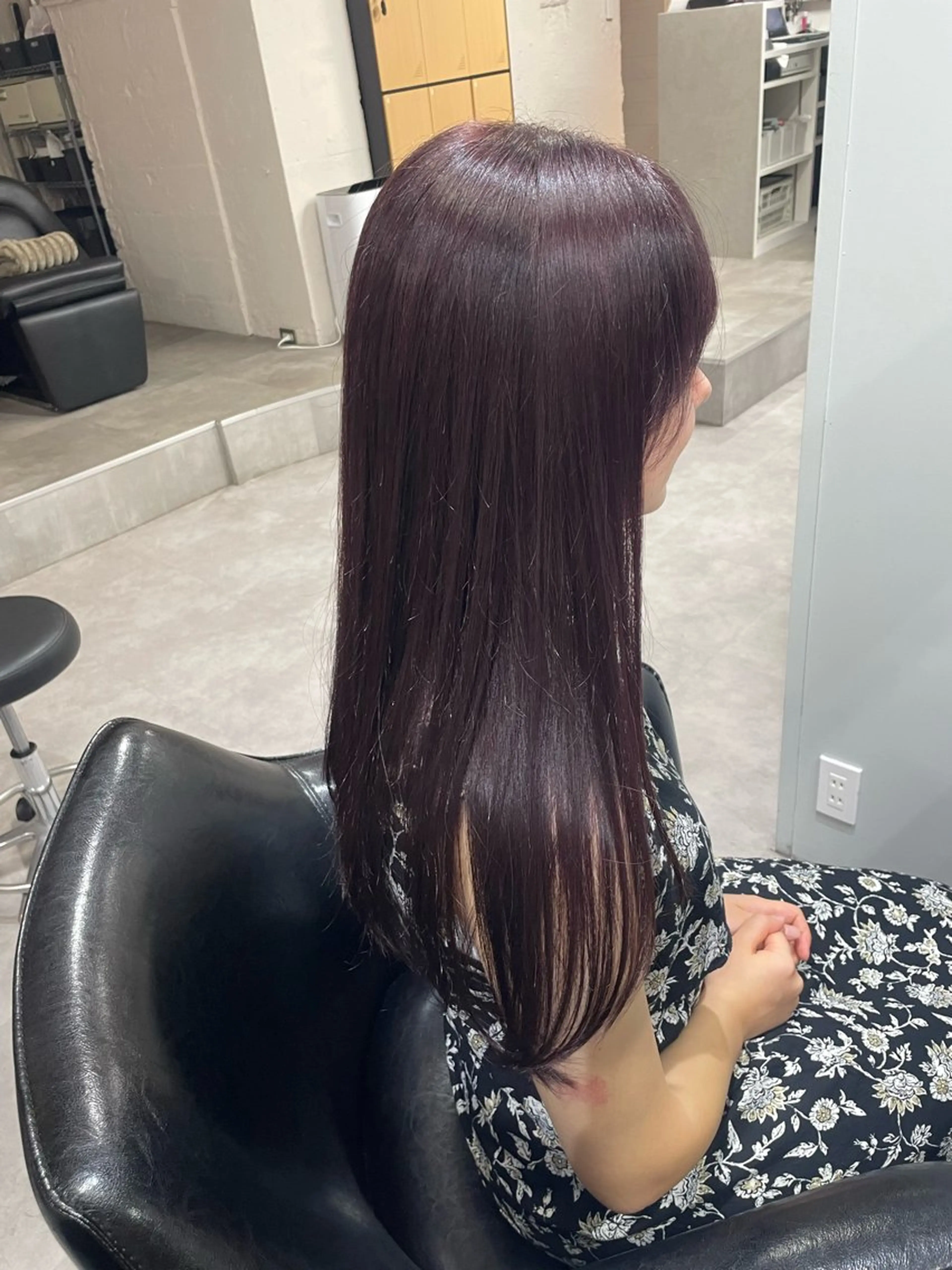 ロング ヘアカラー tokute 中野真咲🐺のヘアスタイル