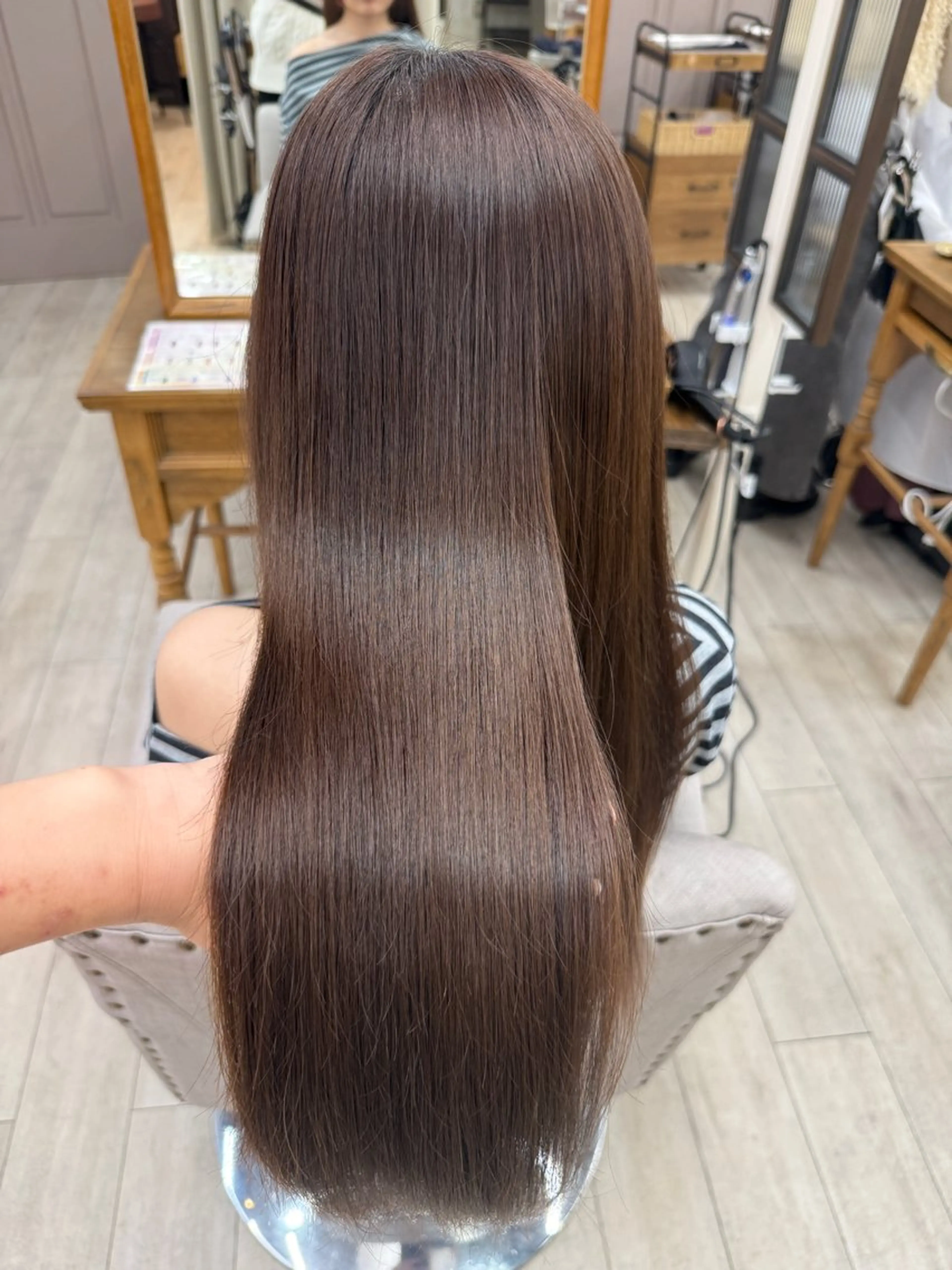 ロング トリートメント せら/ 縮毛矯正モデル募集中のヘアスタイル