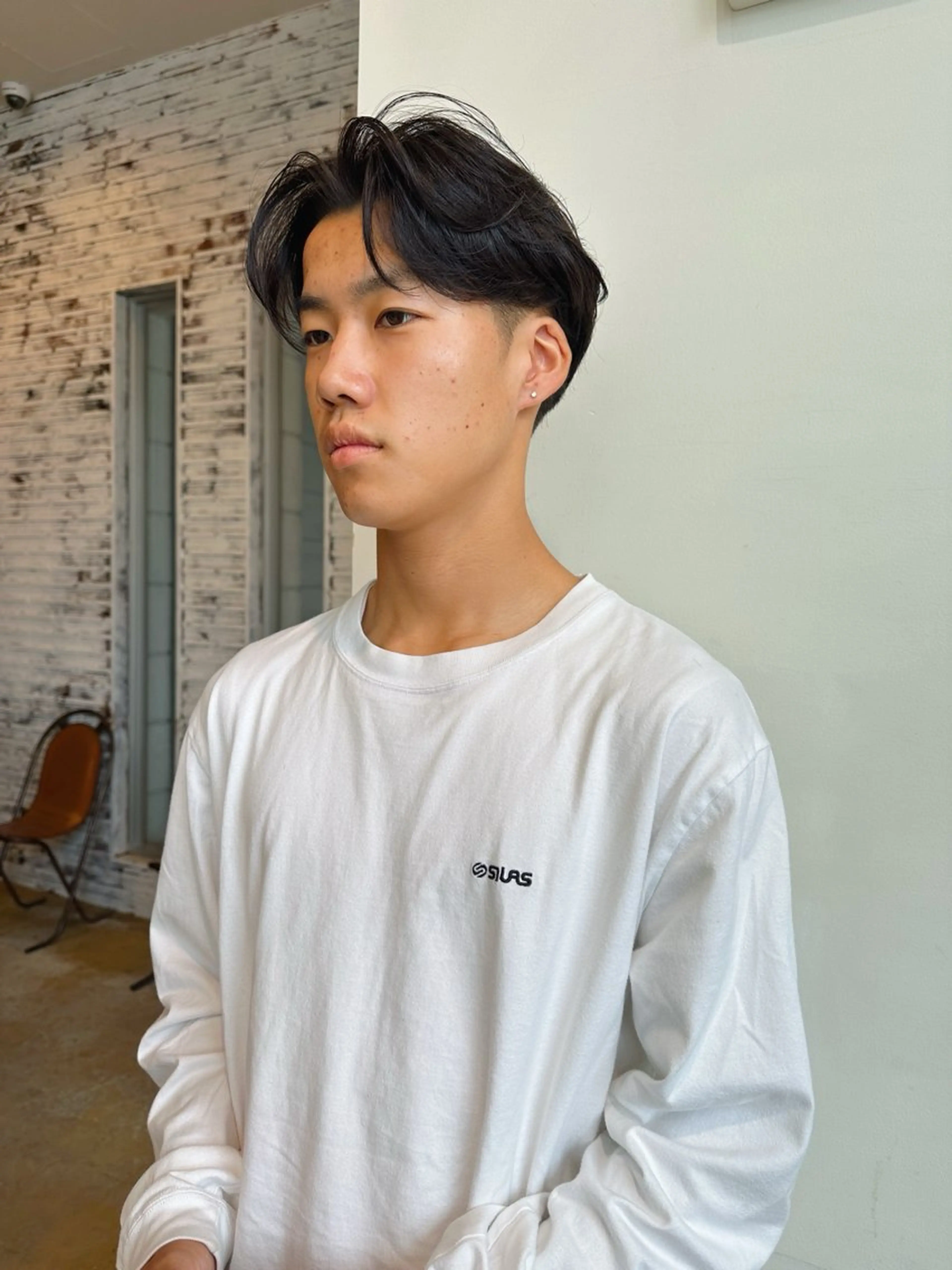 🌈メンズカット+毛流れパーマ🌈の写真