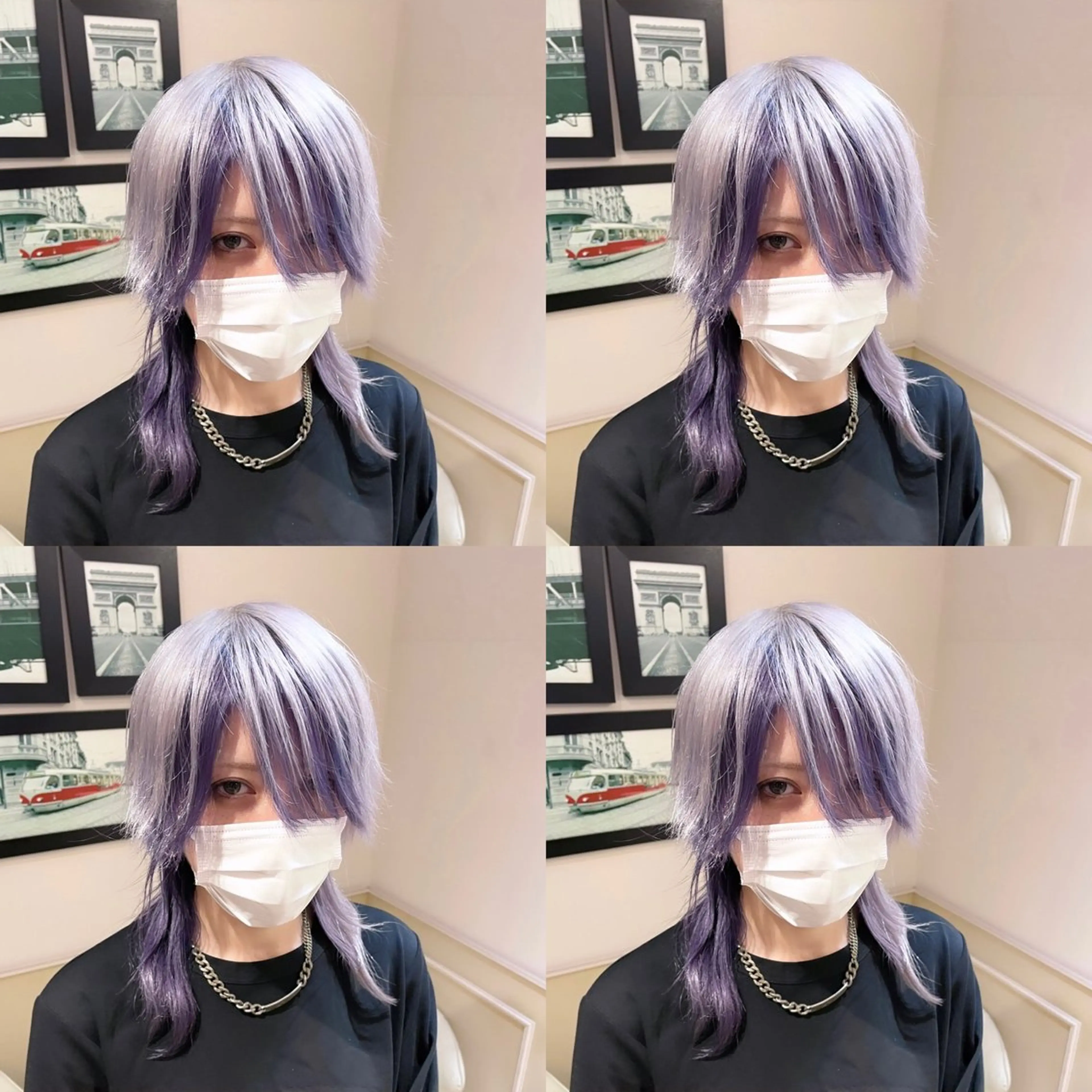 ミディアム カラー ラベンダーカラー 🌟トップデザイナー 高橋🌟のヘアスタイル