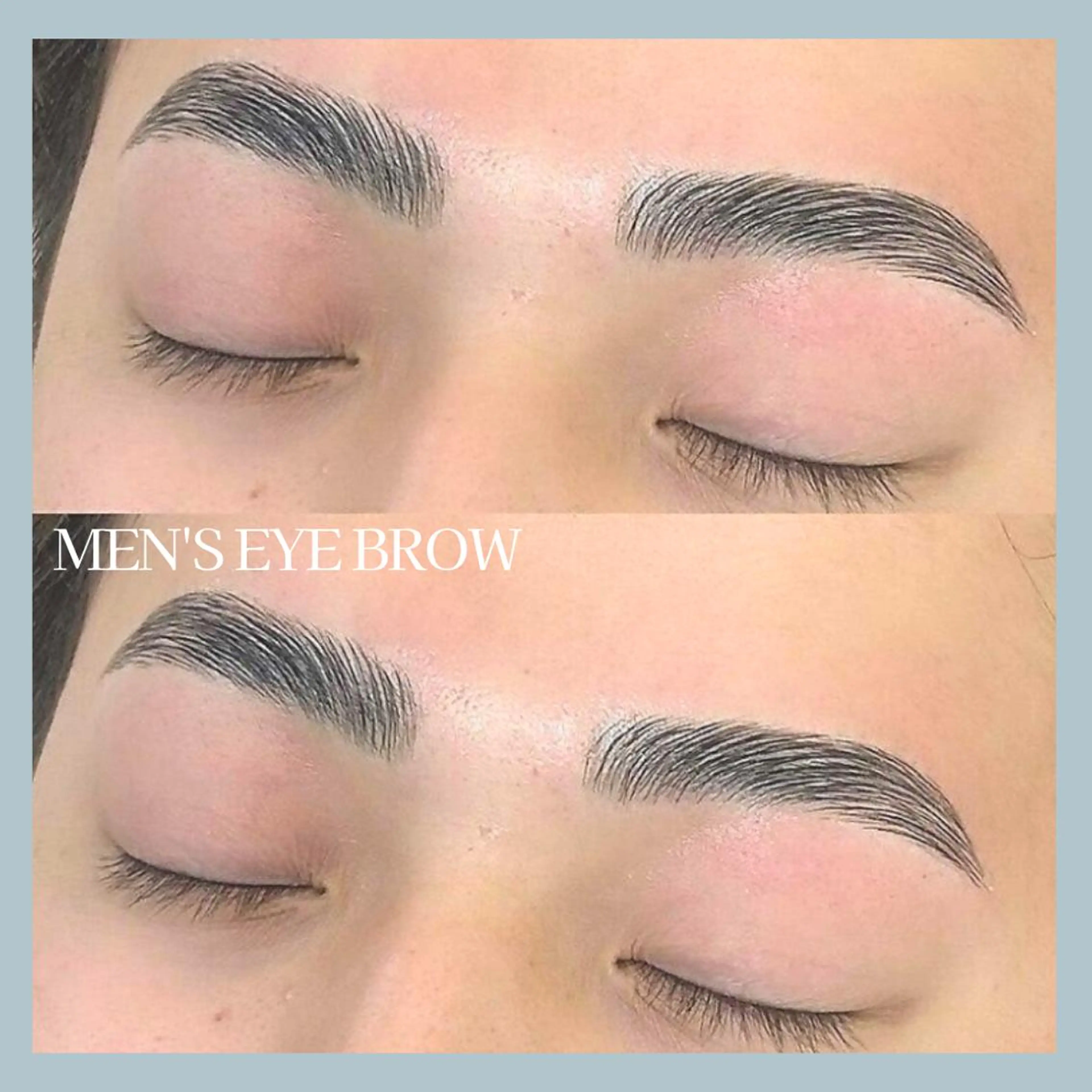 アイブロウ メンズアイブロウ 眉毛ワックス脱毛 ワックス脱毛 💎垢抜け眉/まつげ 💎SSIN 札幌店のマツエク・マツパデザイン