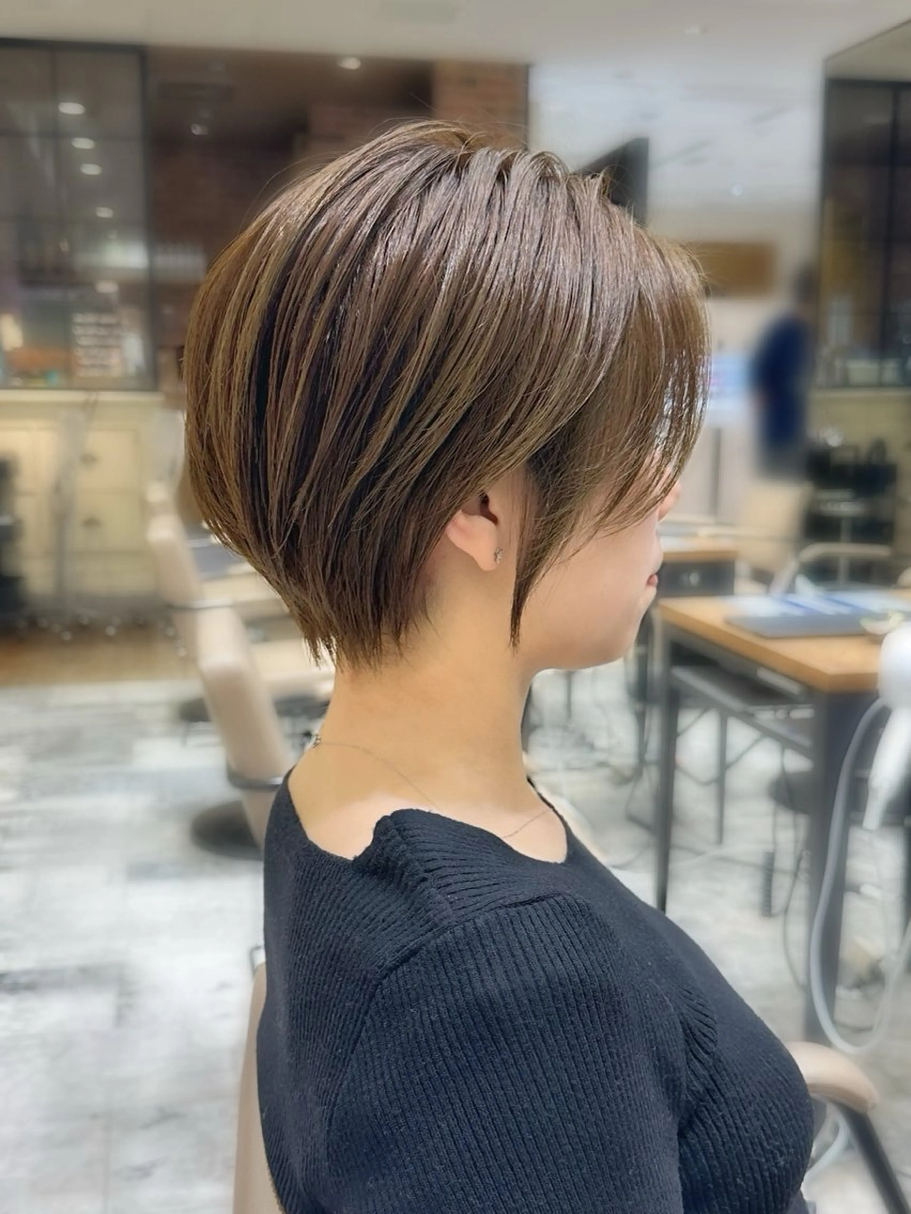 ショート カラー ショートボブ ボブ 似合わせカット ショートヘア 小顔カット カット ヘアカラー トリートメント ショート、ボブの神✨ 峯朋也✂︎✨のヘアスタイル