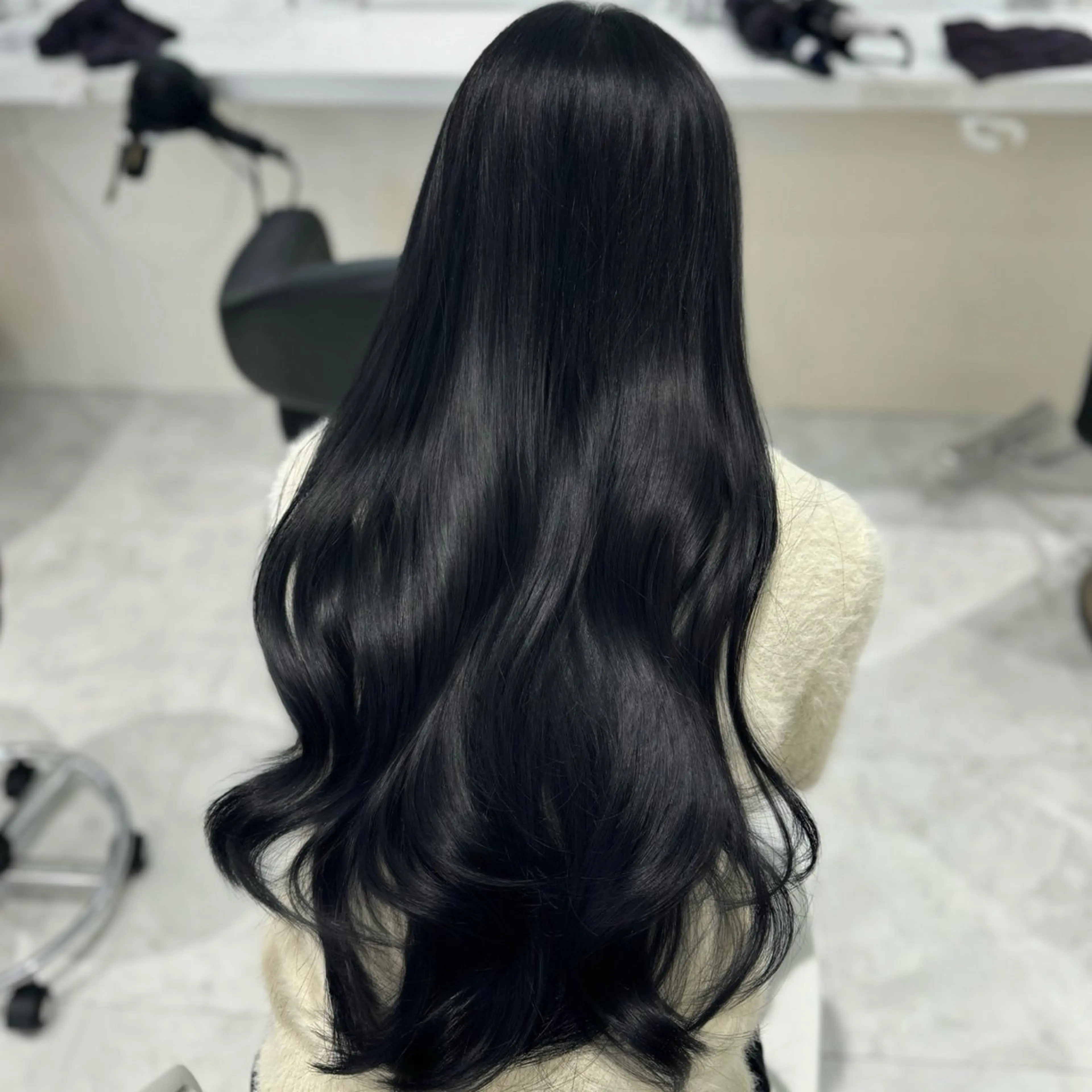 ロング カラー カット ヘアカラー トリートメント 💎透明感カラー /kaito💎のヘアスタイル