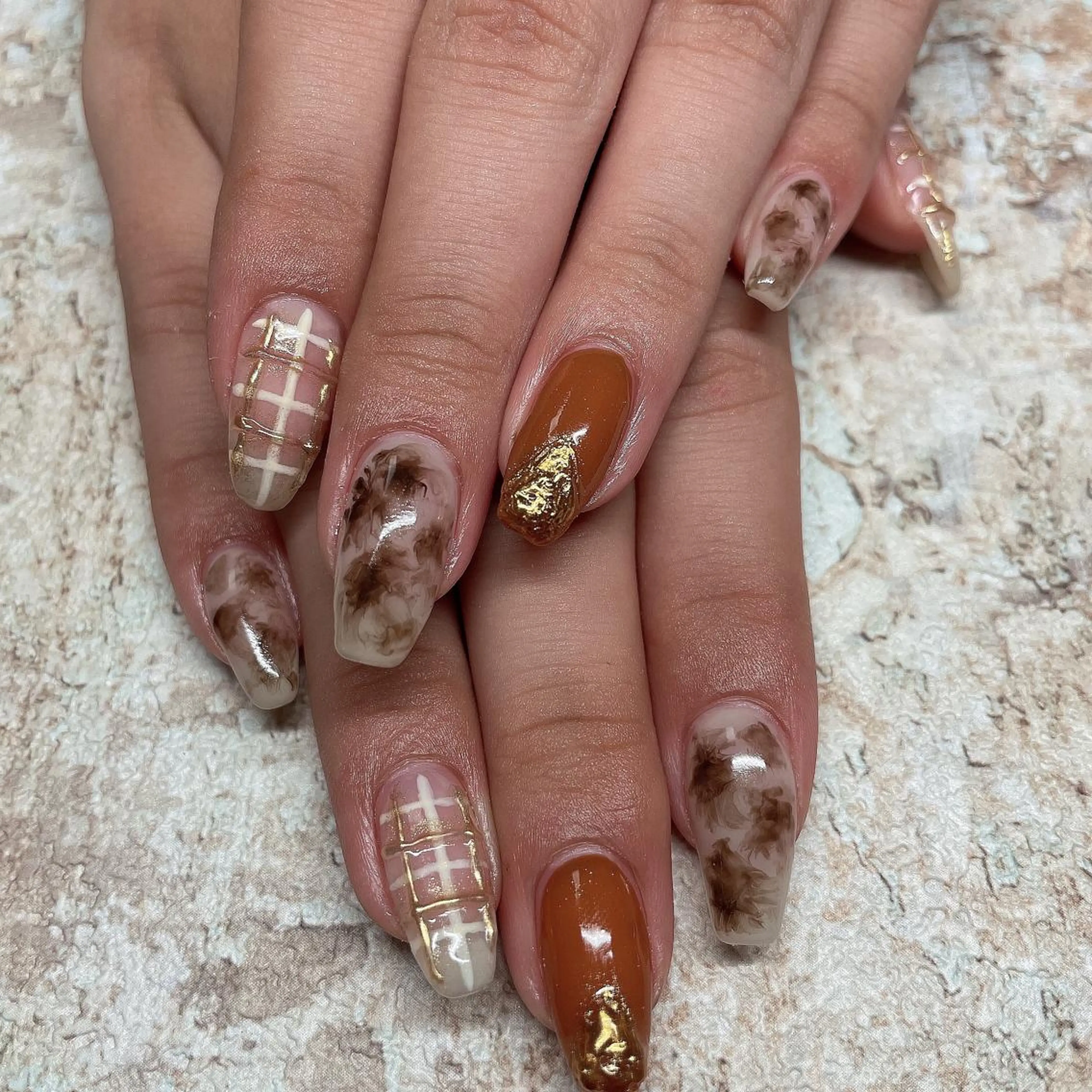 ネイル アートネイル フレンチネイル ジェルネイル グラデーション 韓国ネイル Nail room Bimano所属・Bimano seica♡+°のネイルデザイン