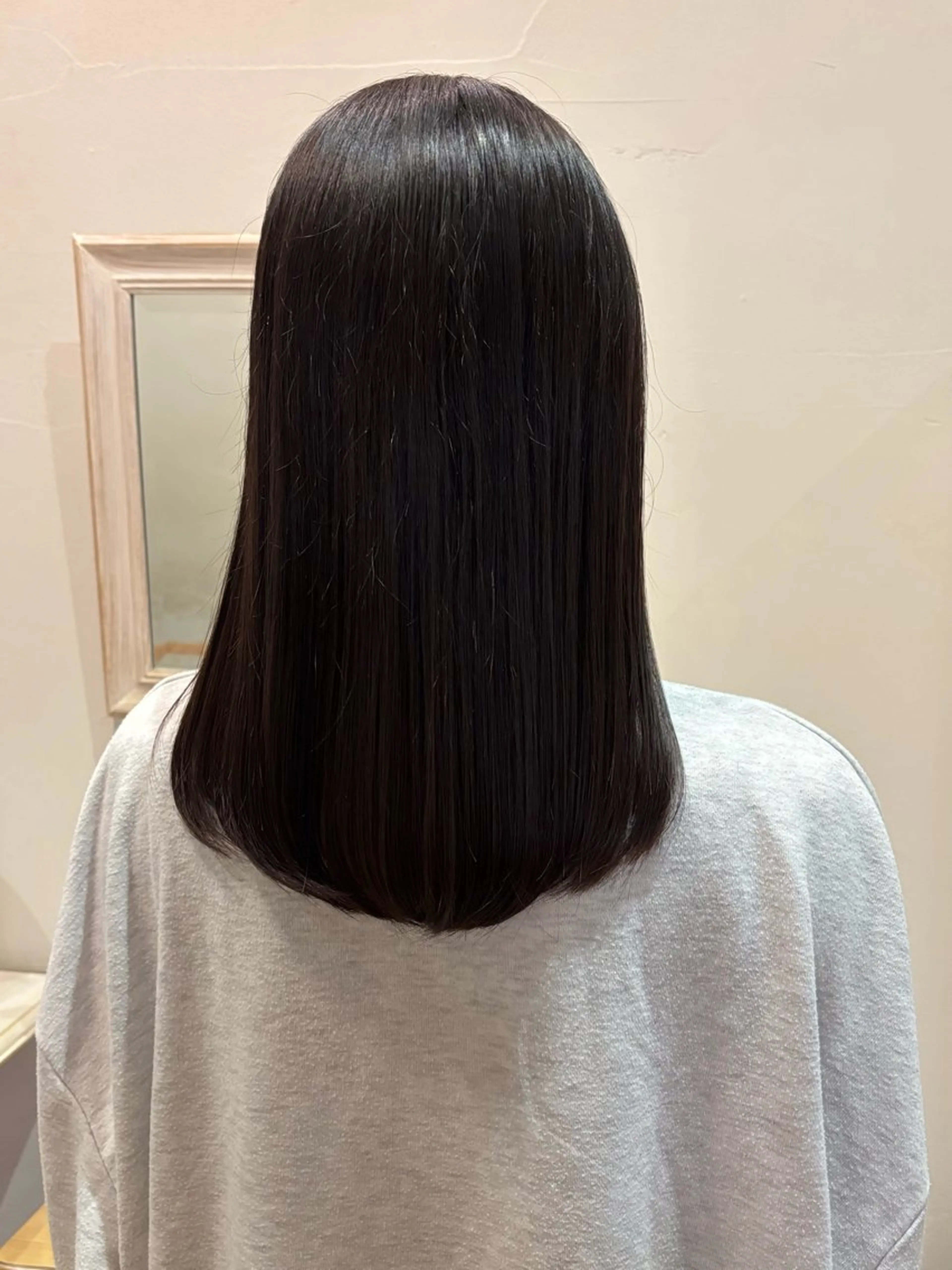 ミディアム 角田 いちるのヘアスタイル