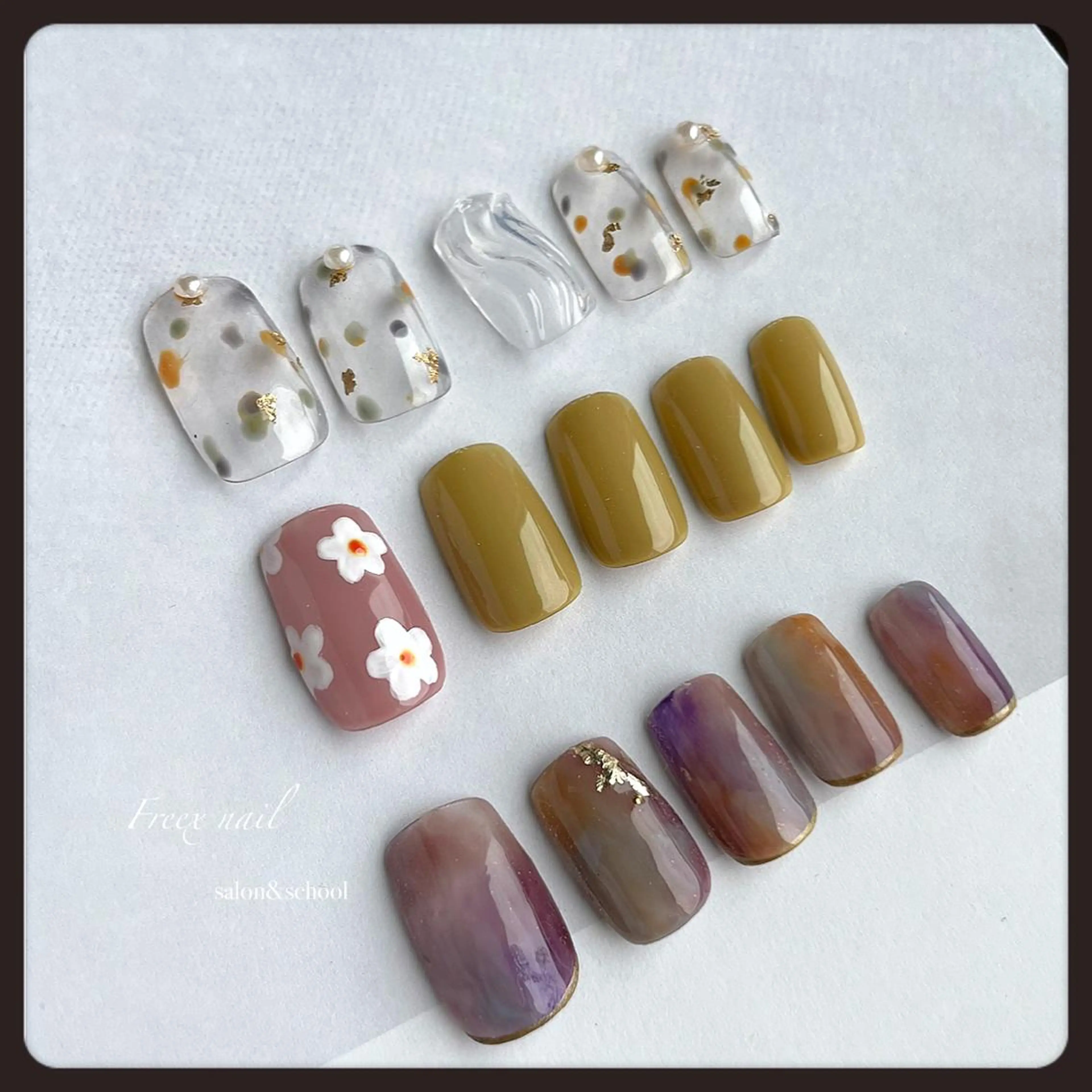 ネイル ハンドネイル ハンドケア Freex nail所属・freex nail /ニュアンス/個性派のネイルデザイン