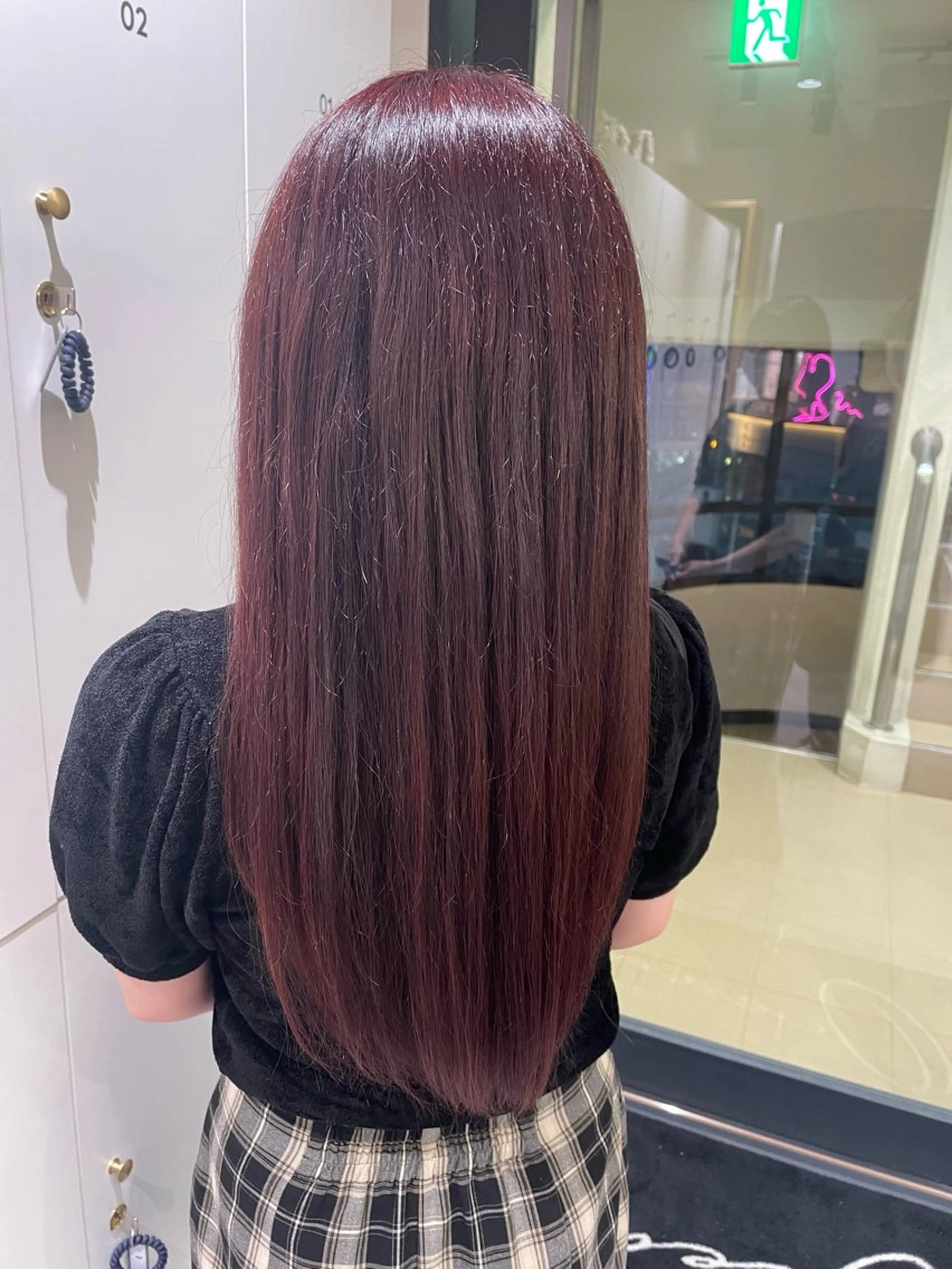 ロング カット ヘアカラー 暖色カラー/レイヤー スタイル みはる🌙のヘアスタイル