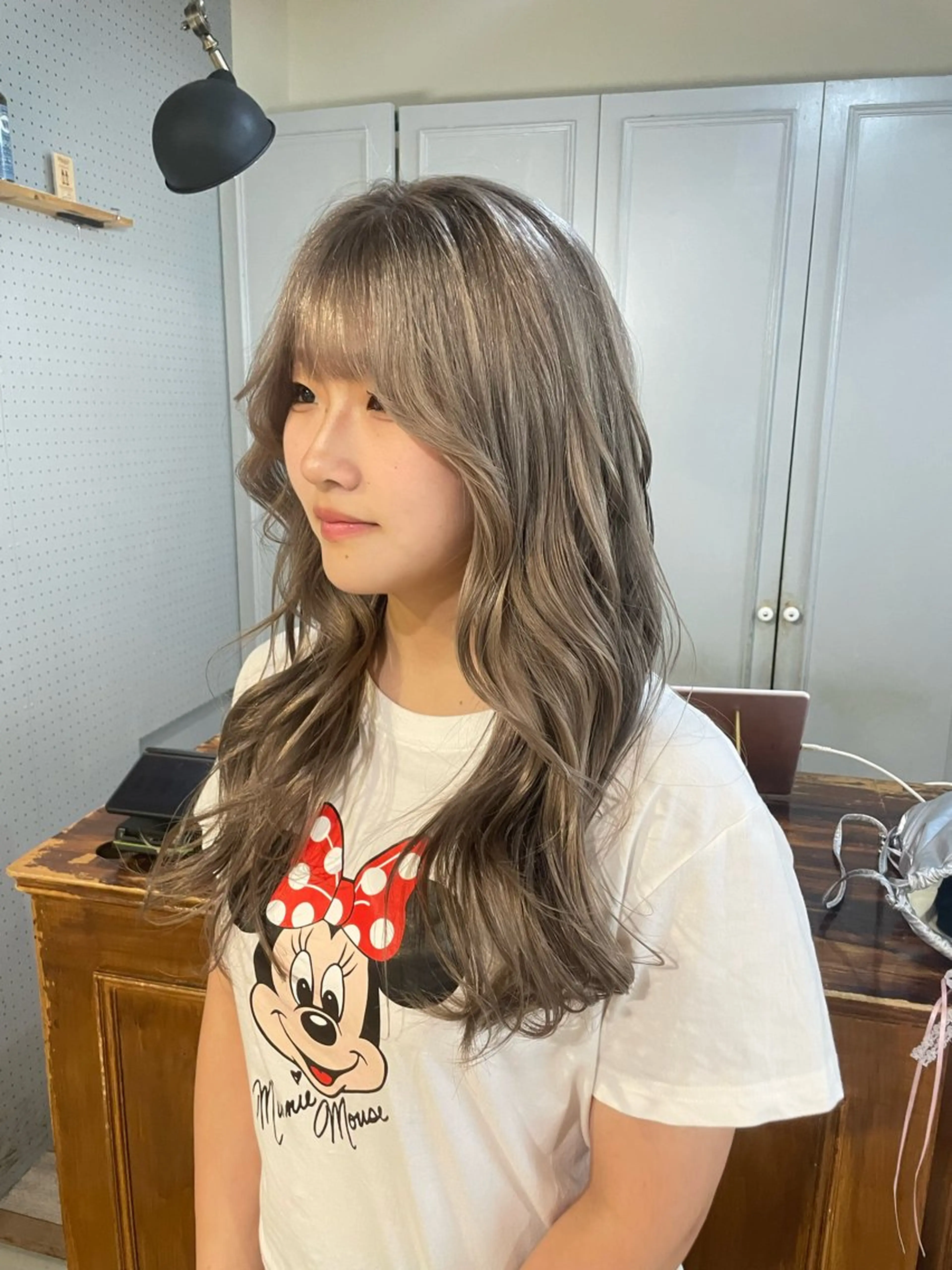 ロング カラー ヘアカラー トリートメント 🤩噂のMr.髪ポジ ティブ®️yu🤩のヘアスタイル