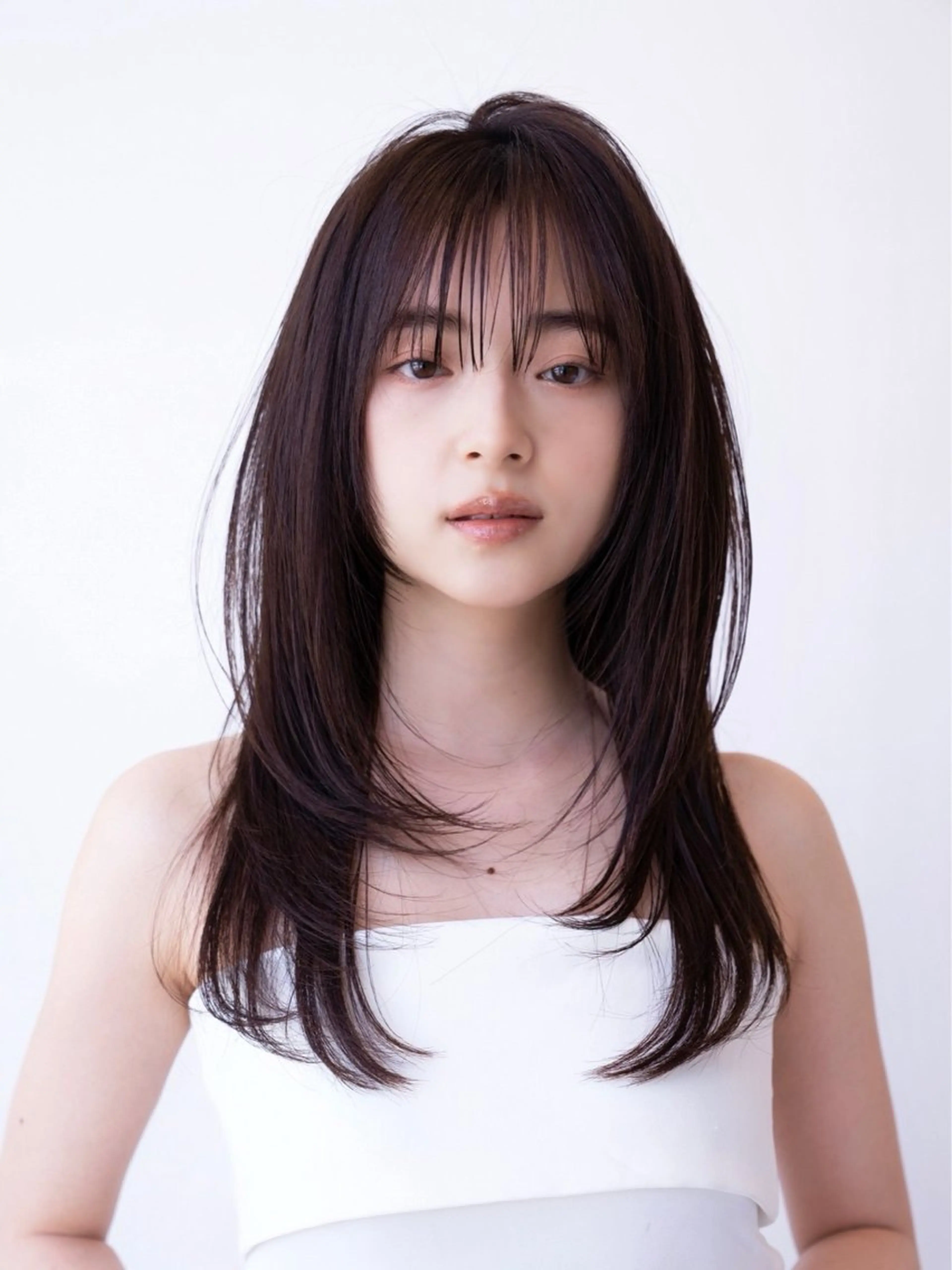 ミディアム カラー ✨髪質改善 縮毛矯正 艶髪 立川 コウキ✨のヘアスタイル