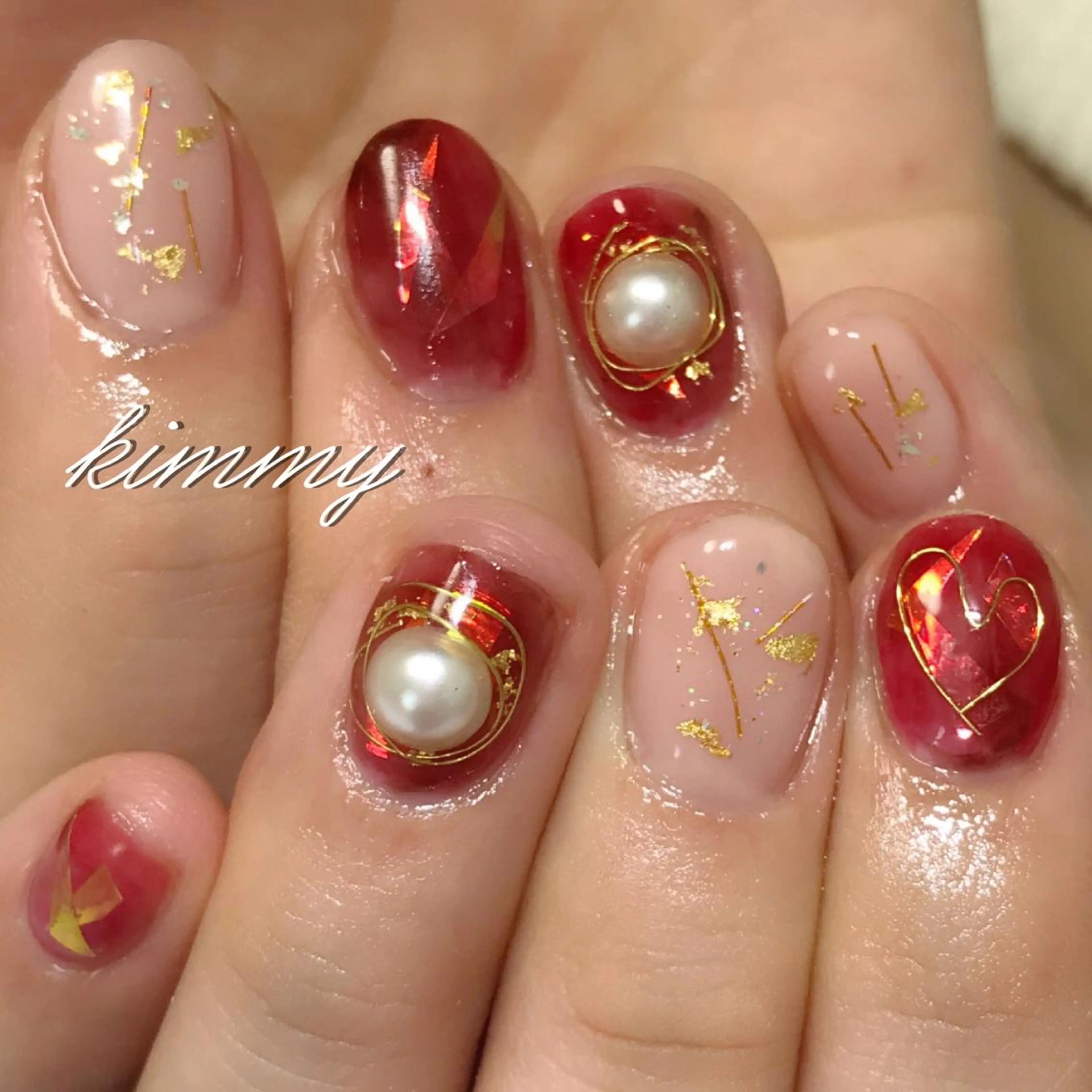 ネイル ハンドネイル kimmy nailsのネイルデザイン