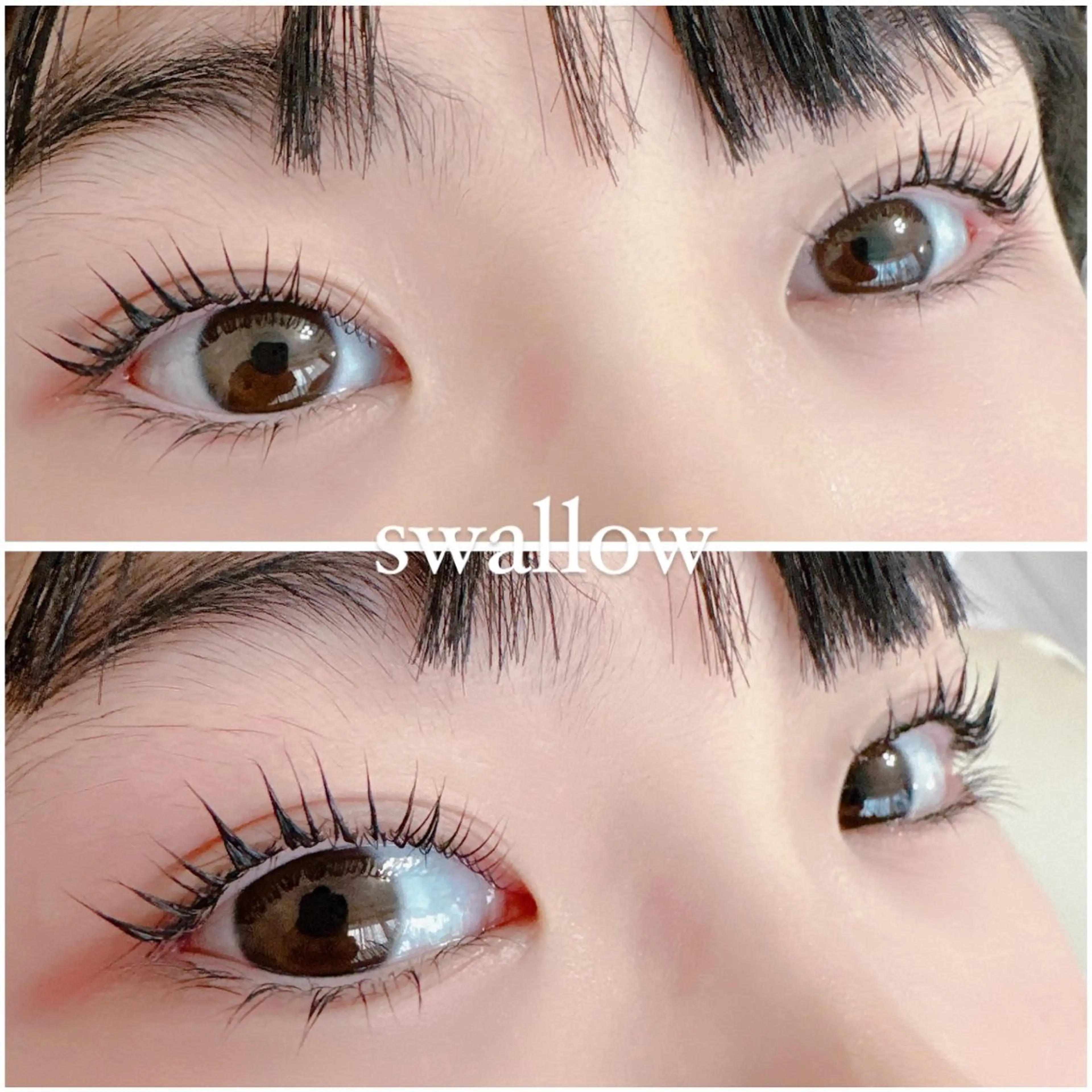 マツエク・マツパ マツパ swallow 奈良西大寺店のマツエク・マツパデザイン