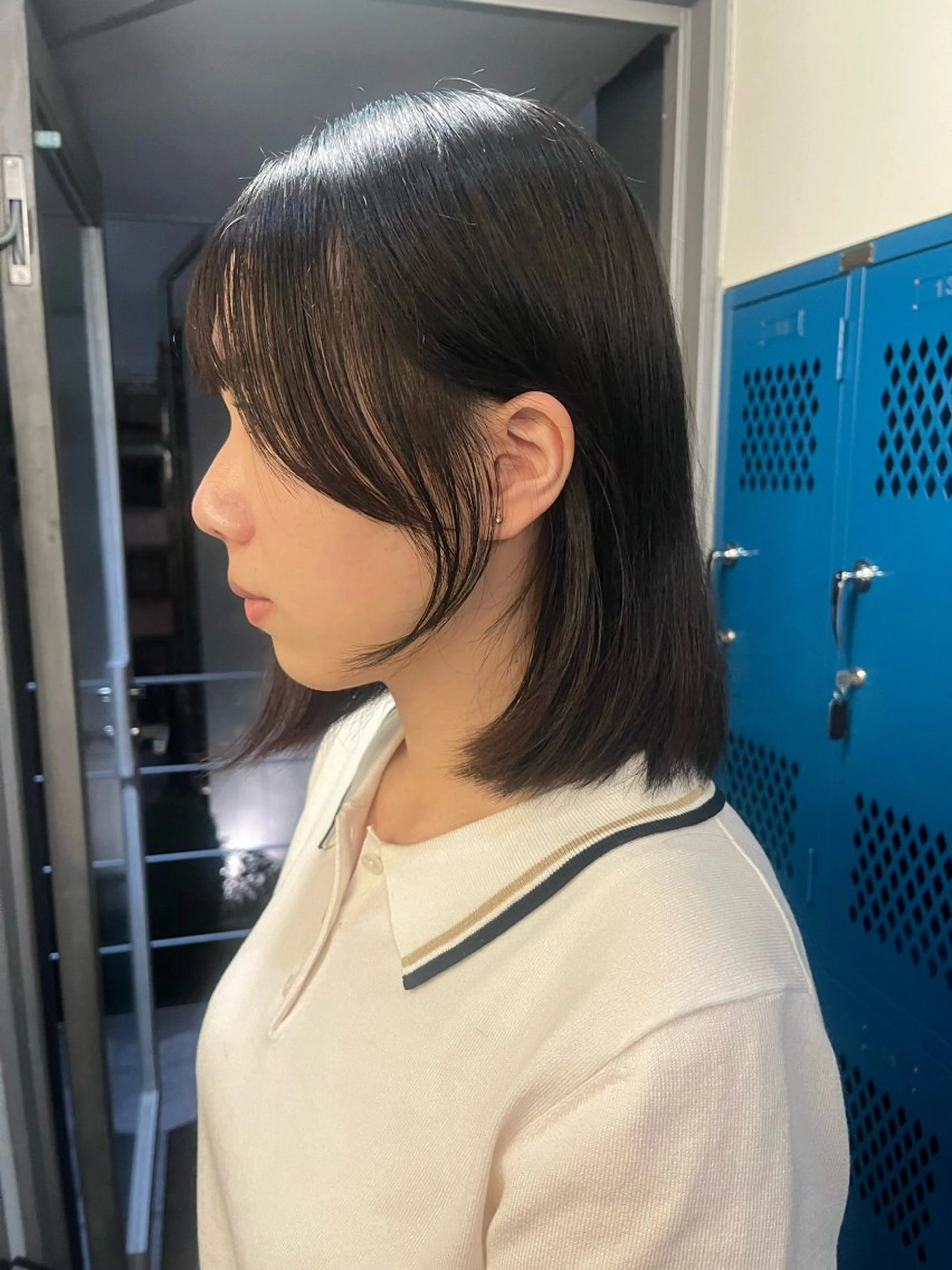 🌱期間限定！60%offメニュー   前髪カット＋ワンカラー(ミディアム)の写真