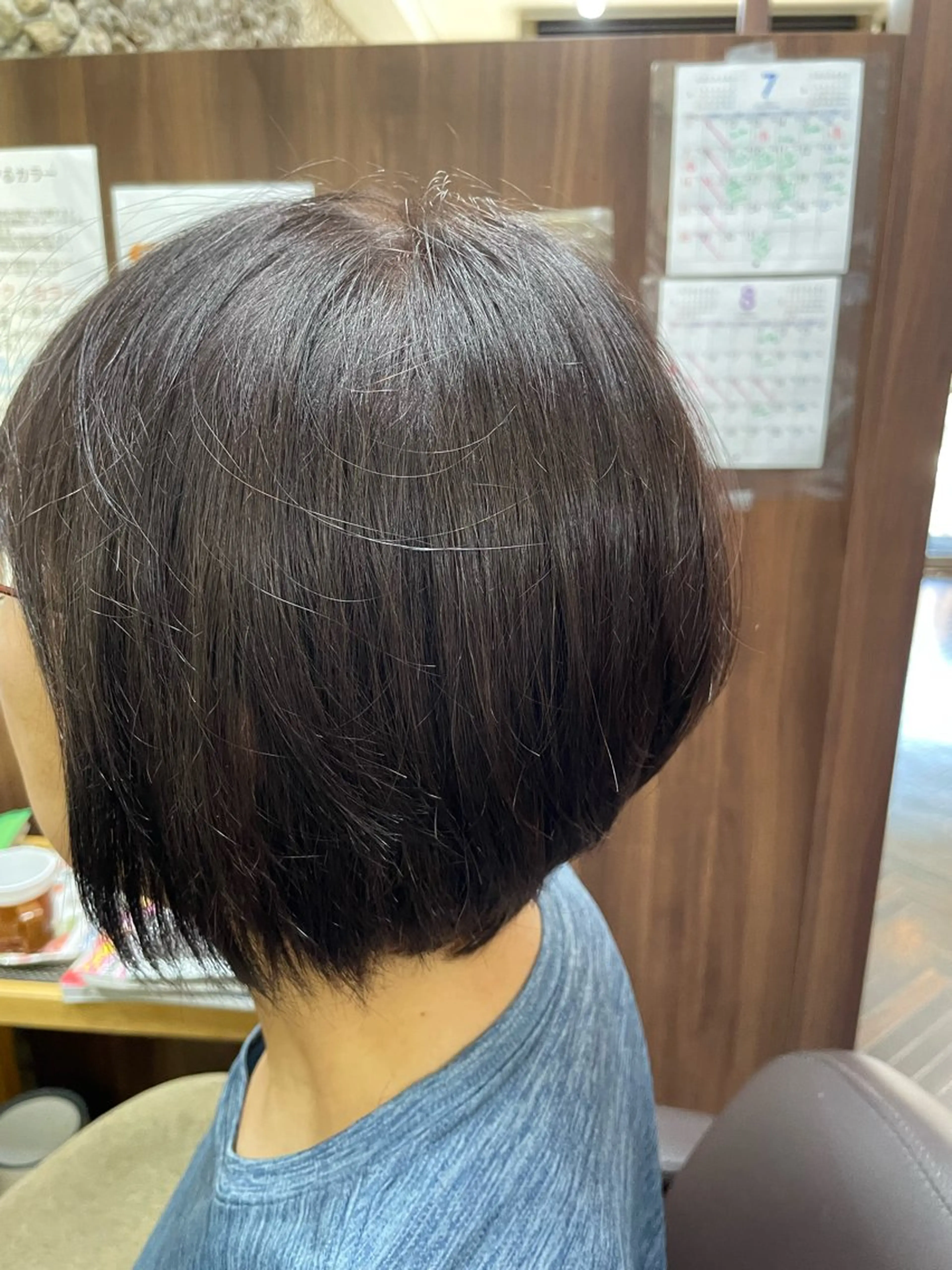 ショート カラー katae sayoriのヘアスタイル