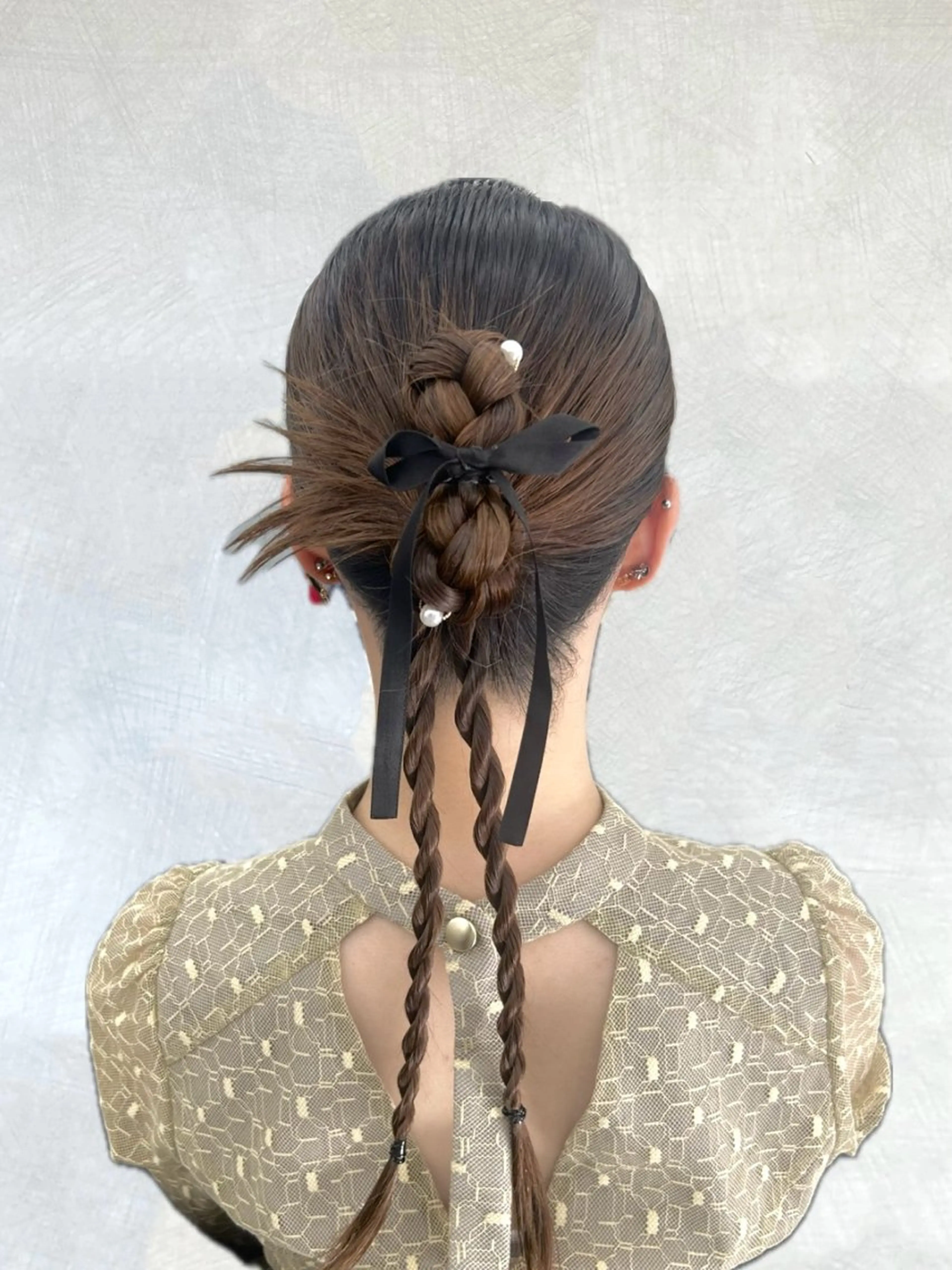 ヘアアレンジ ヘアセット ヘアセット／眉毛カッ ト/Nana〻のヘアスタイル