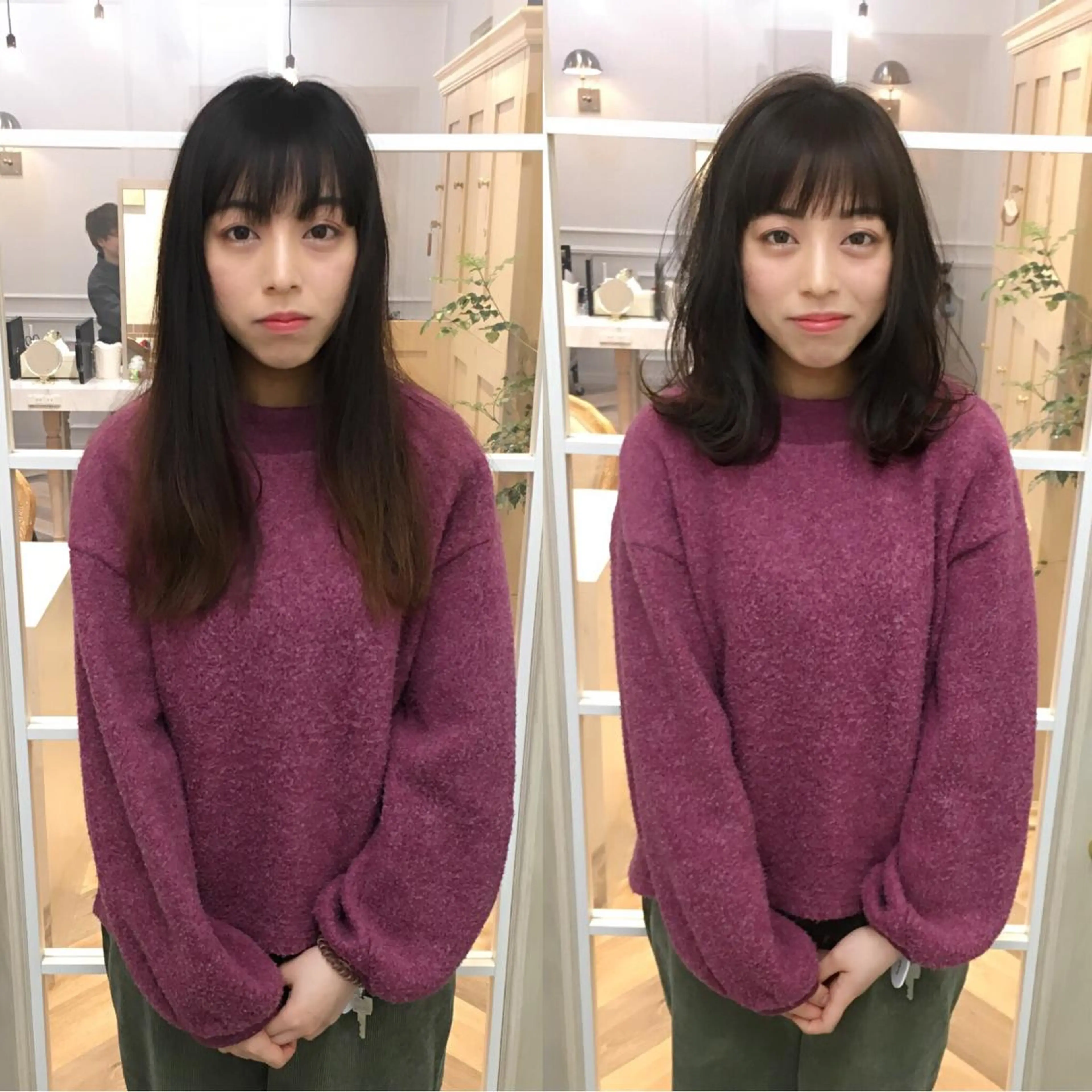 ミディアム カラー カット ヘアカラー トリートメント NoWL所属・大人可愛いショート＊ NoWL栗原隆成のヘアスタイル