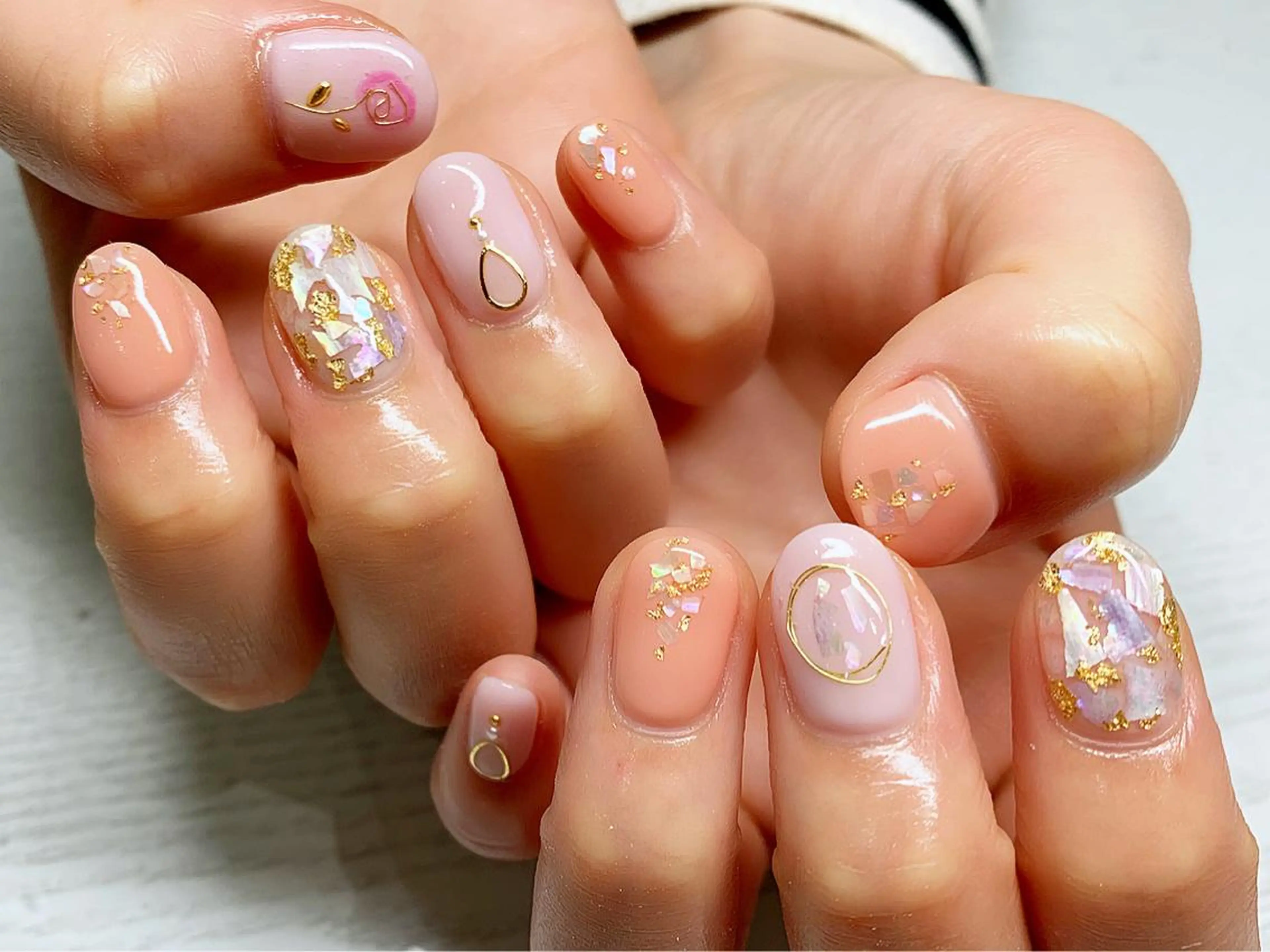 ネイル ハンドネイル 吉澤 圭のネイルデザイン