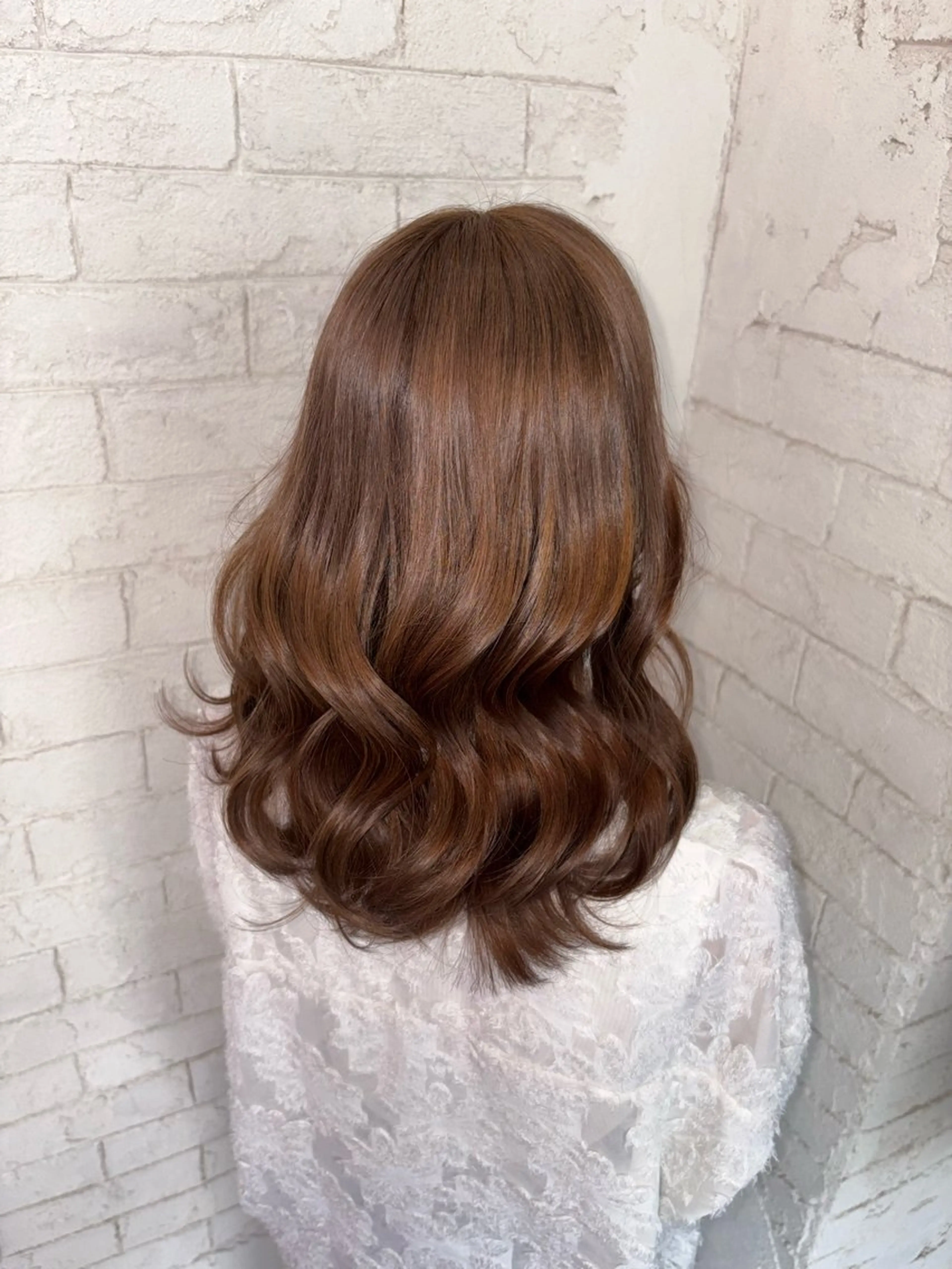 ミディアム カラー カット ヘアカラー トリートメント 🎀 Ruka 🎀のヘアスタイル