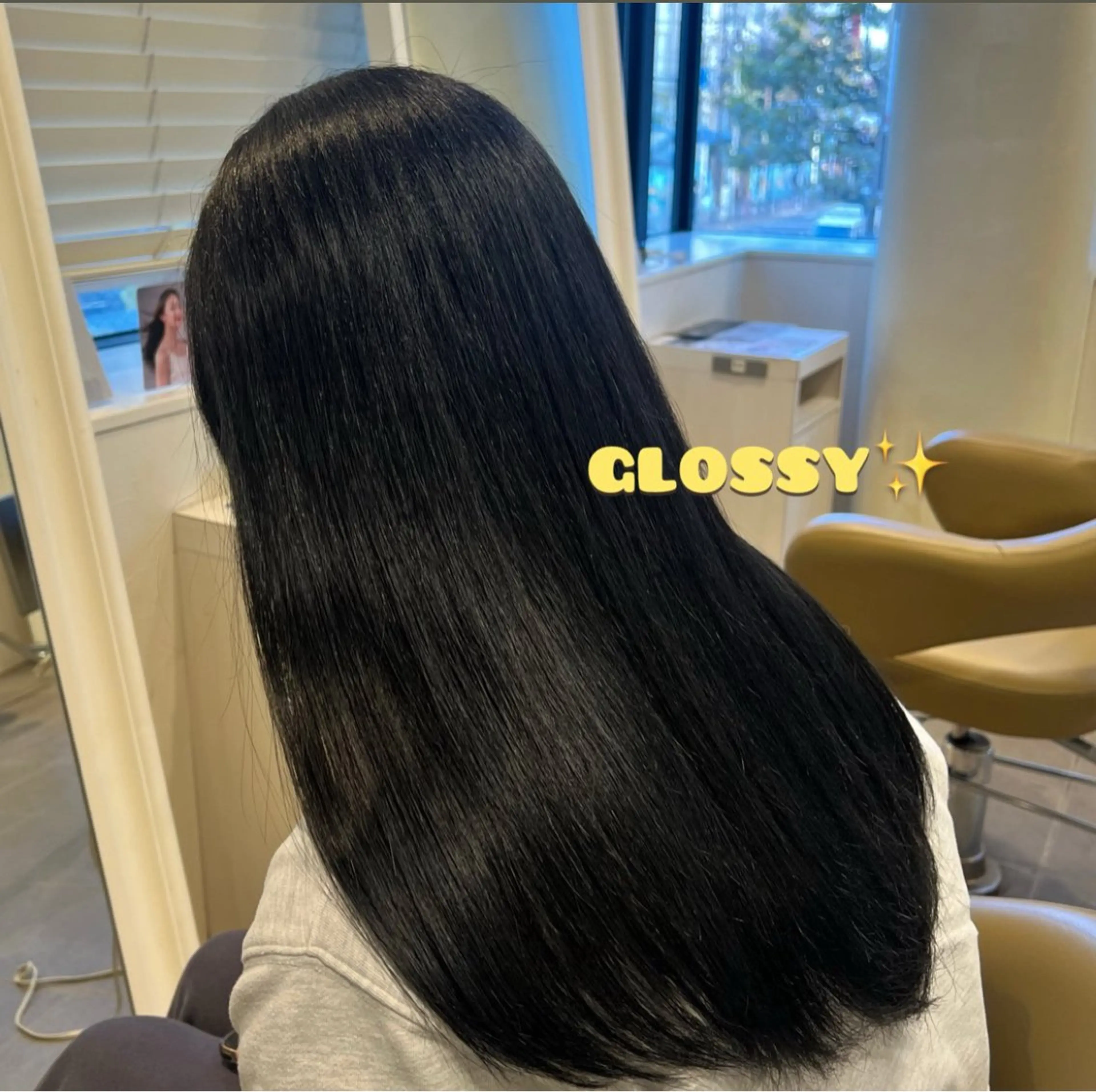 ロング カット 縮毛矯正 似合わせ·ストレート /サカキ ヒナタ🌻のヘアスタイル