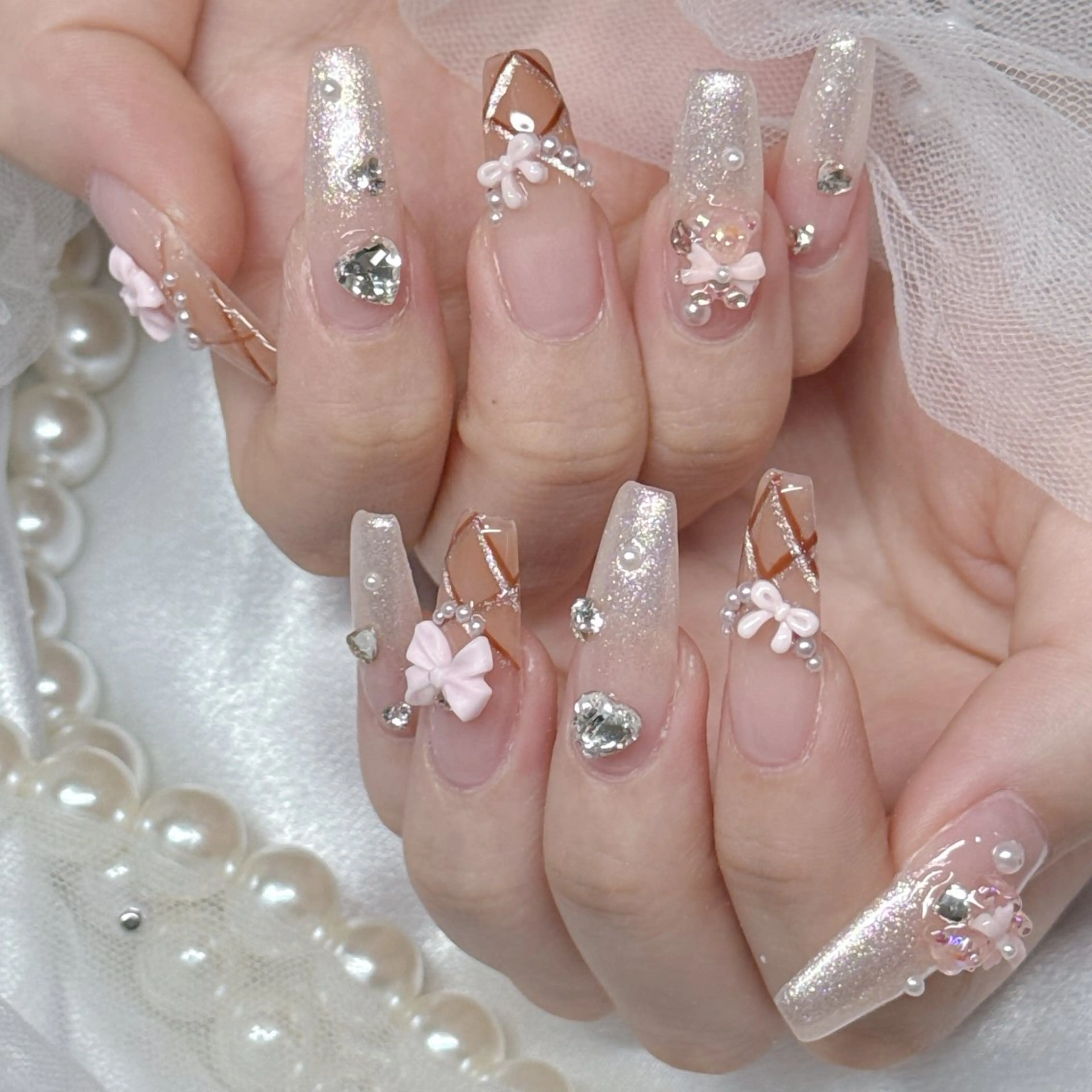 ネイル ハンドネイル 長さだし専門Minami所属・MN Nail salonのネイルデザイン