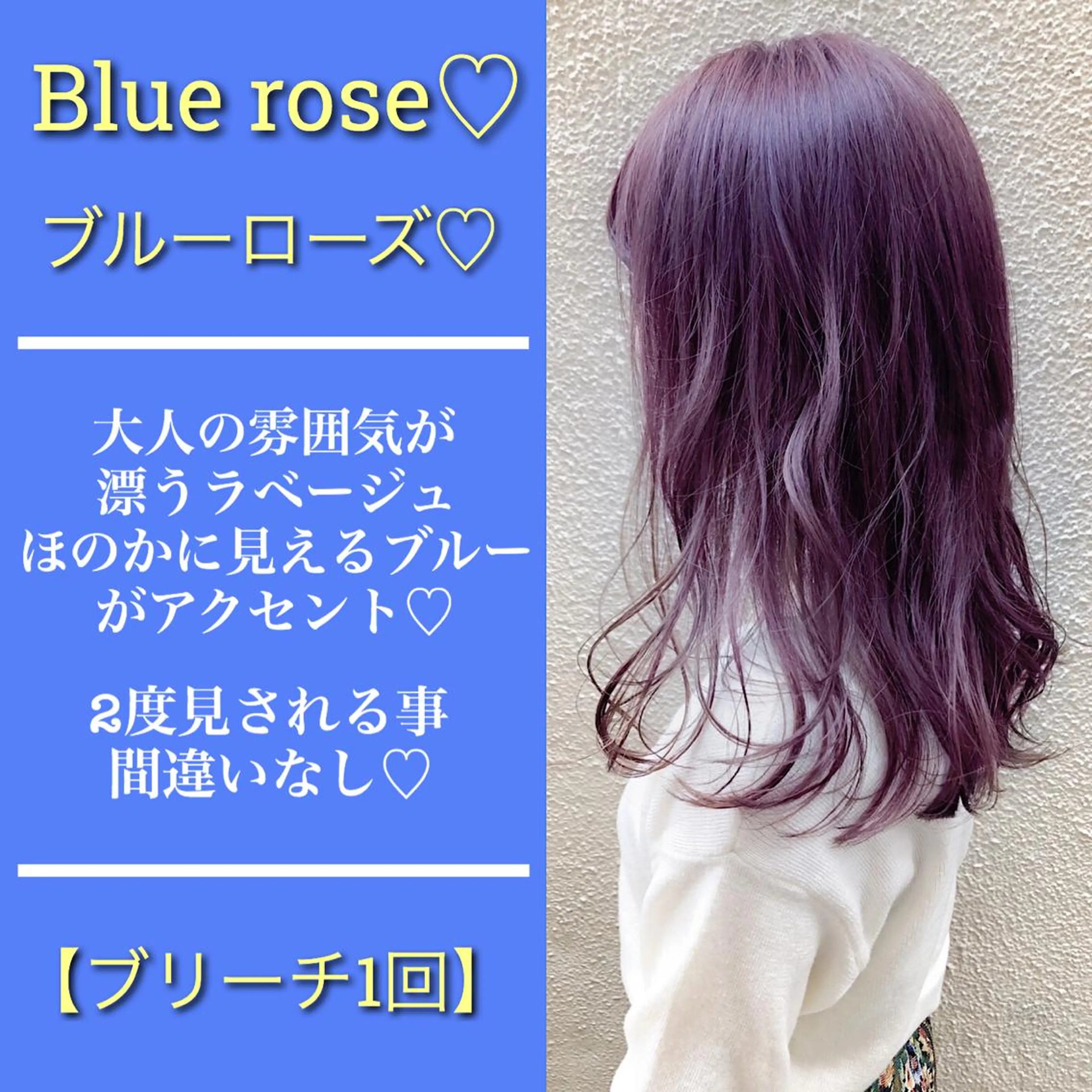 セミロング カラー Siesta所属・📣髪質改善縮毛矯正 特化美容師｜庭田📣のヘアスタイル