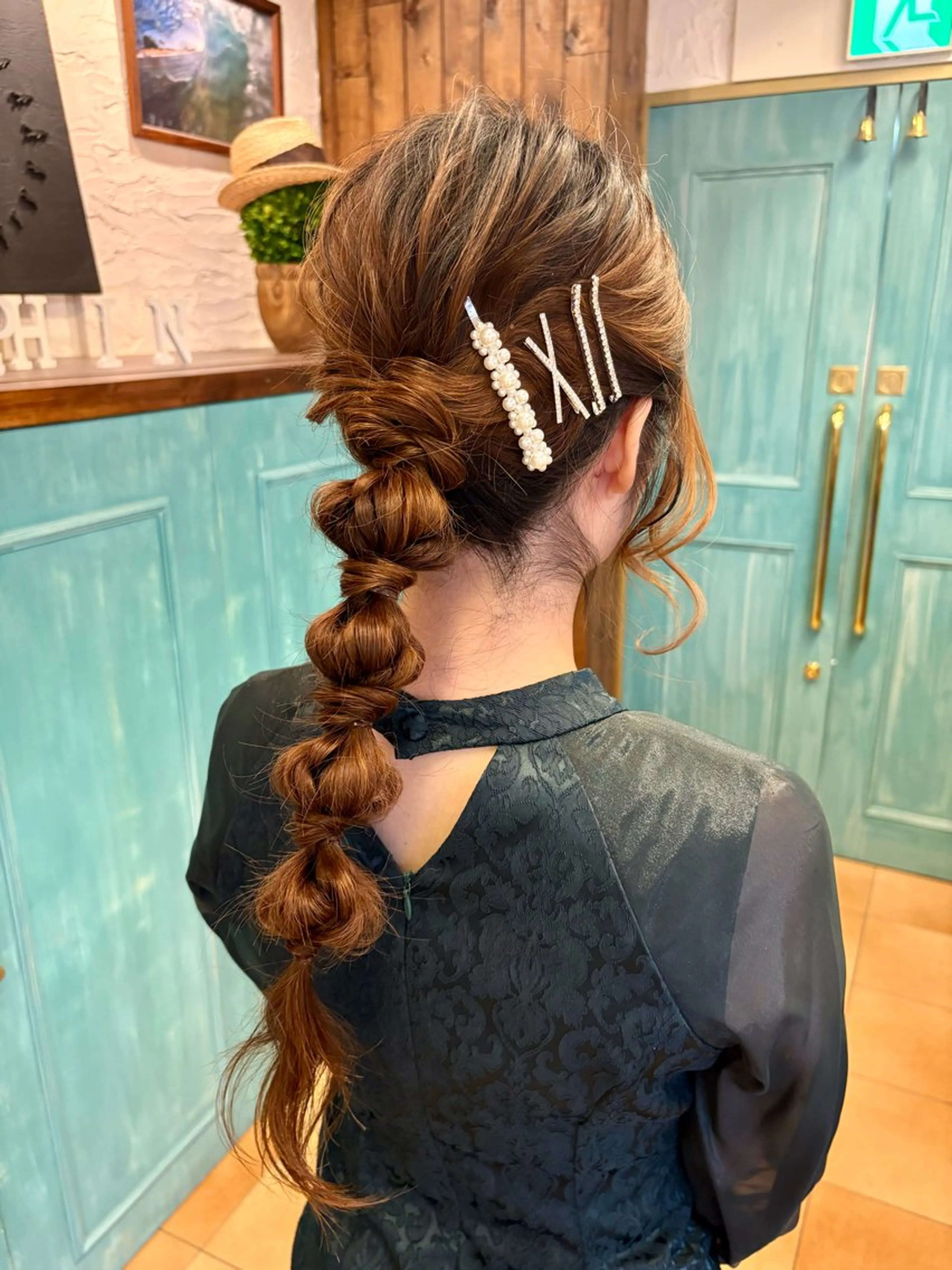 ロング ヘアセット 髪質改善/艶髪 ☘️ANのヘアスタイル