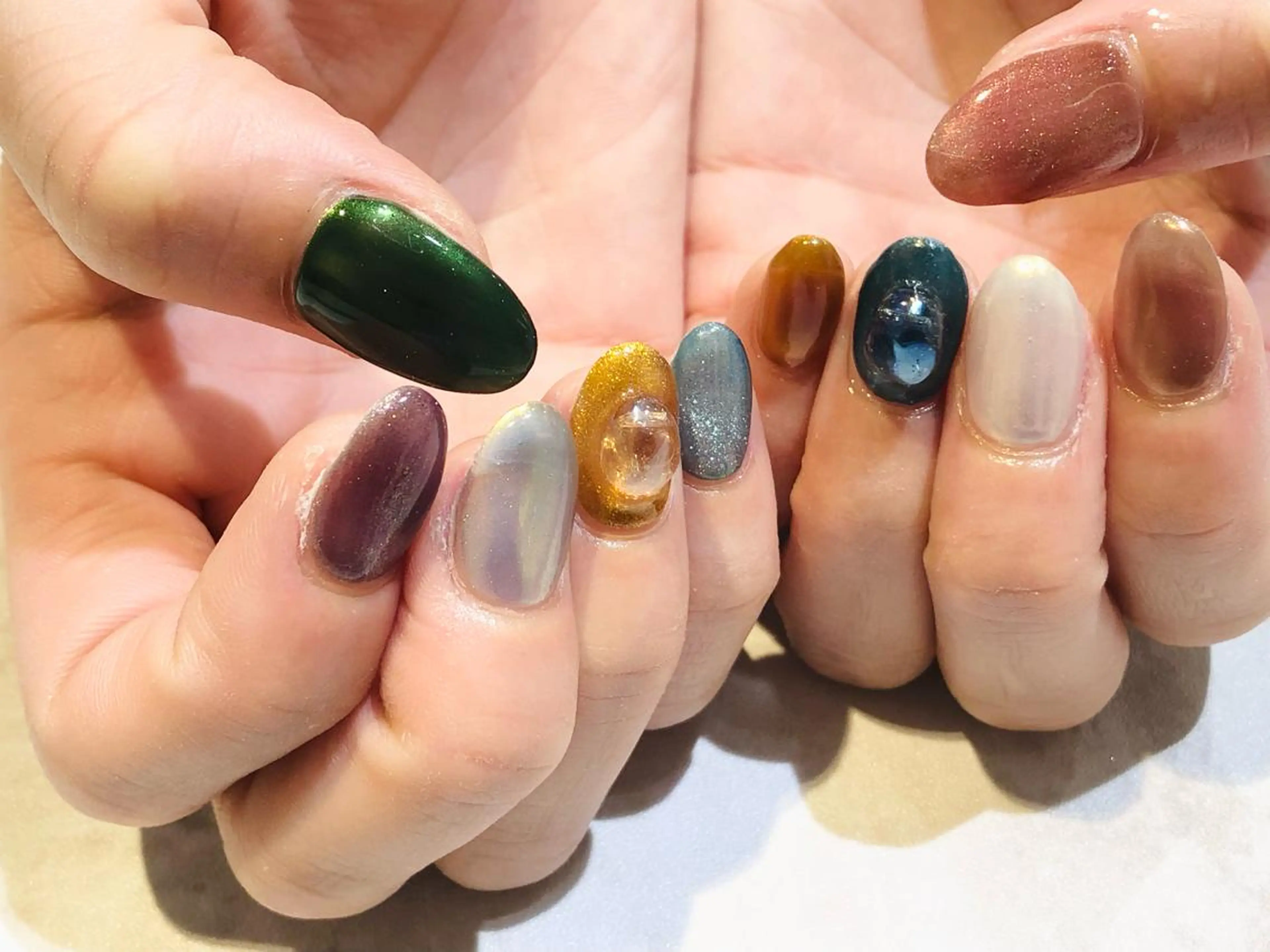 ネイル 舞田 苑香のネイルデザイン