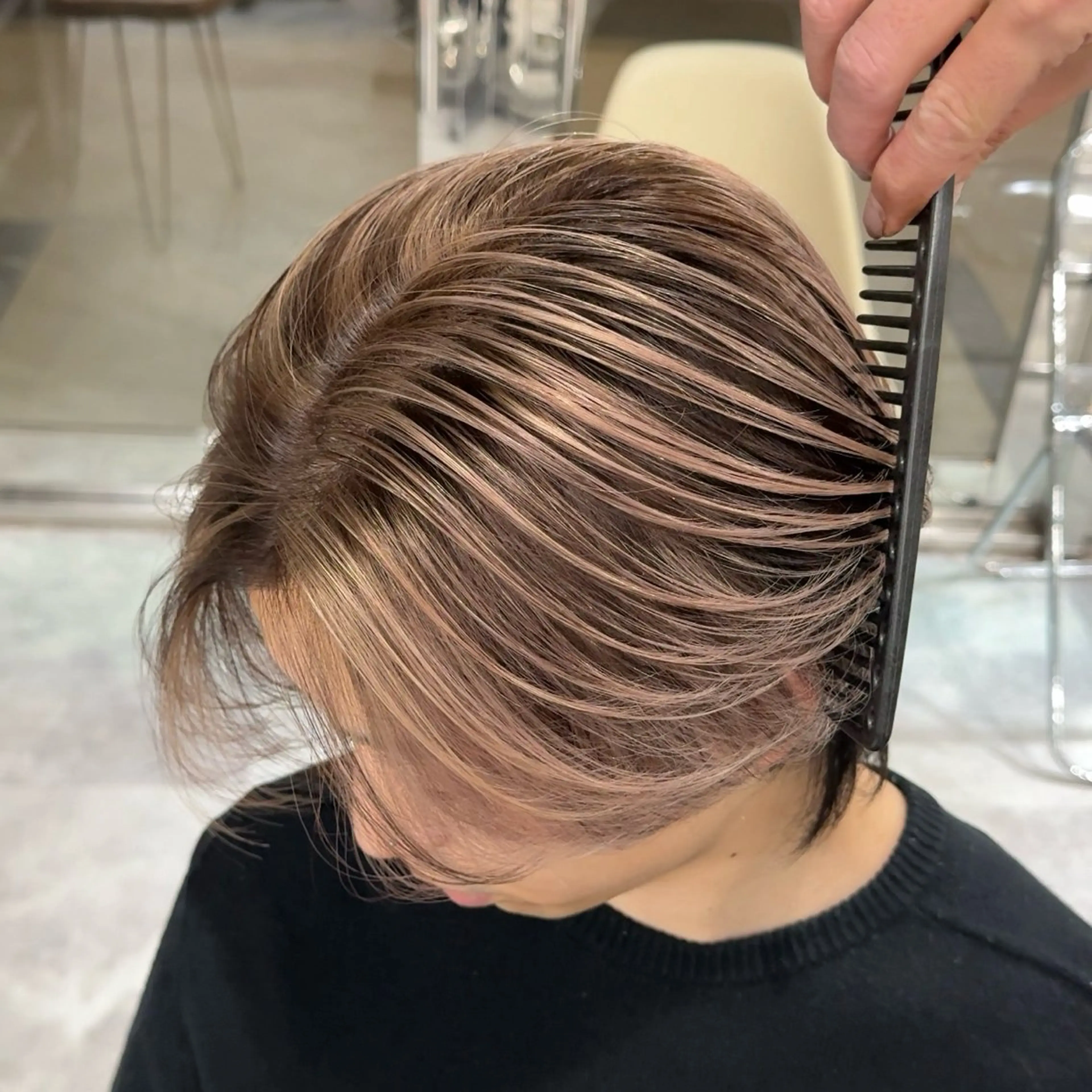 カラー メンズ KAIRI/大宮/ メンズバレイヤージュのヘアスタイル