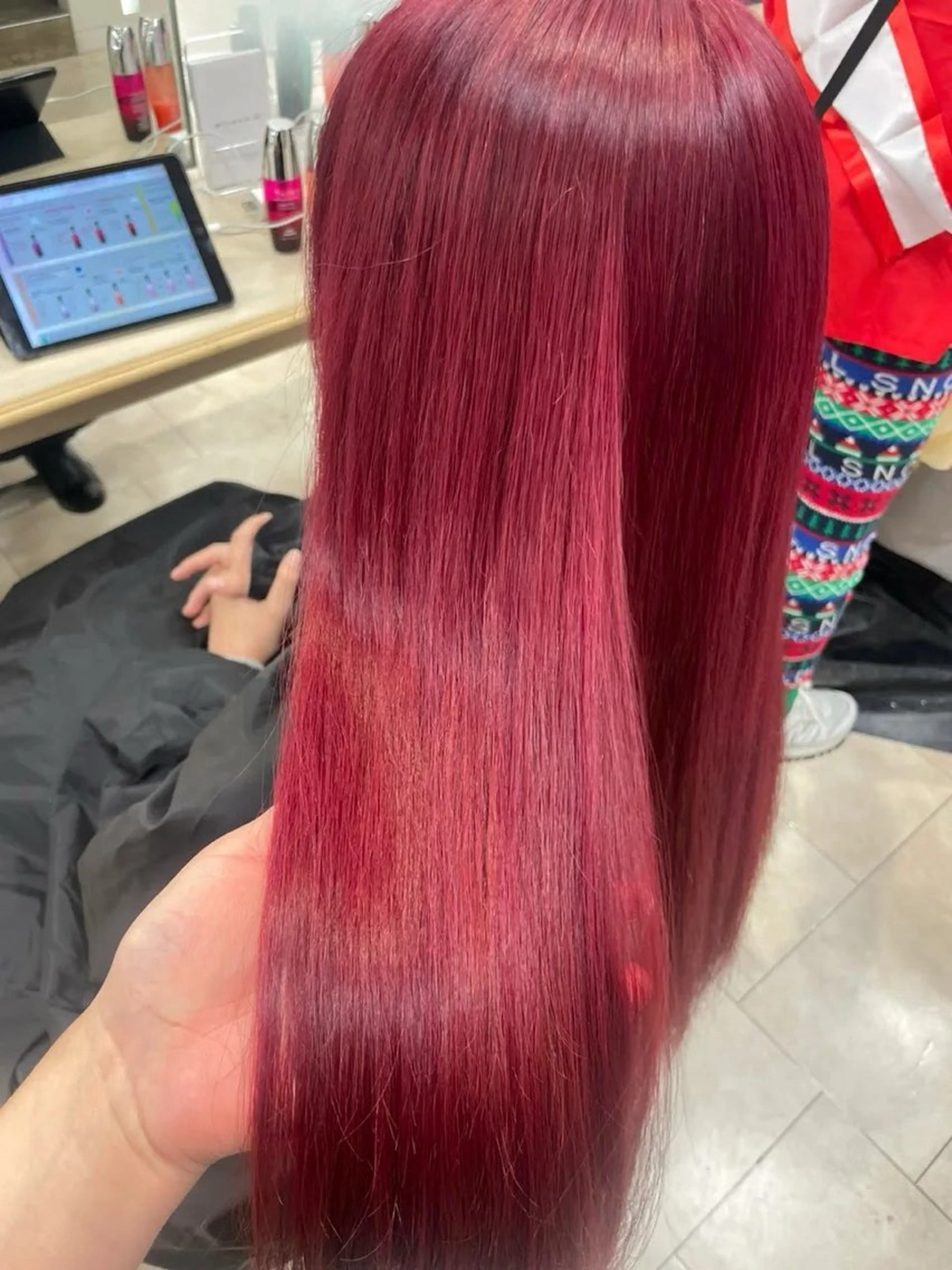 ロング カラー ヘアアレンジ 🍒KIKUCHI KANAE🍒のヘアスタイル