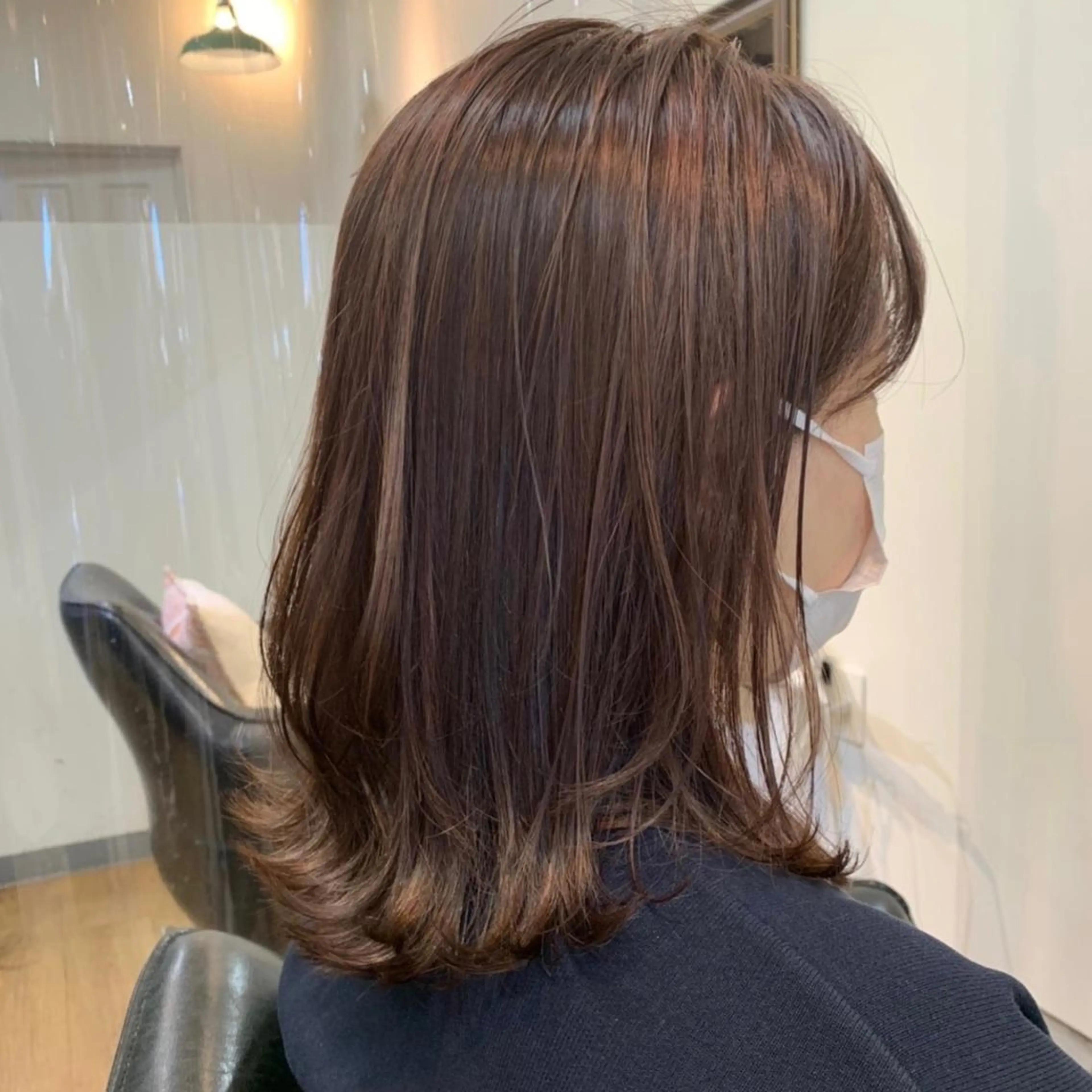 カラー イシイ ハルナ 🤍のヘアスタイル