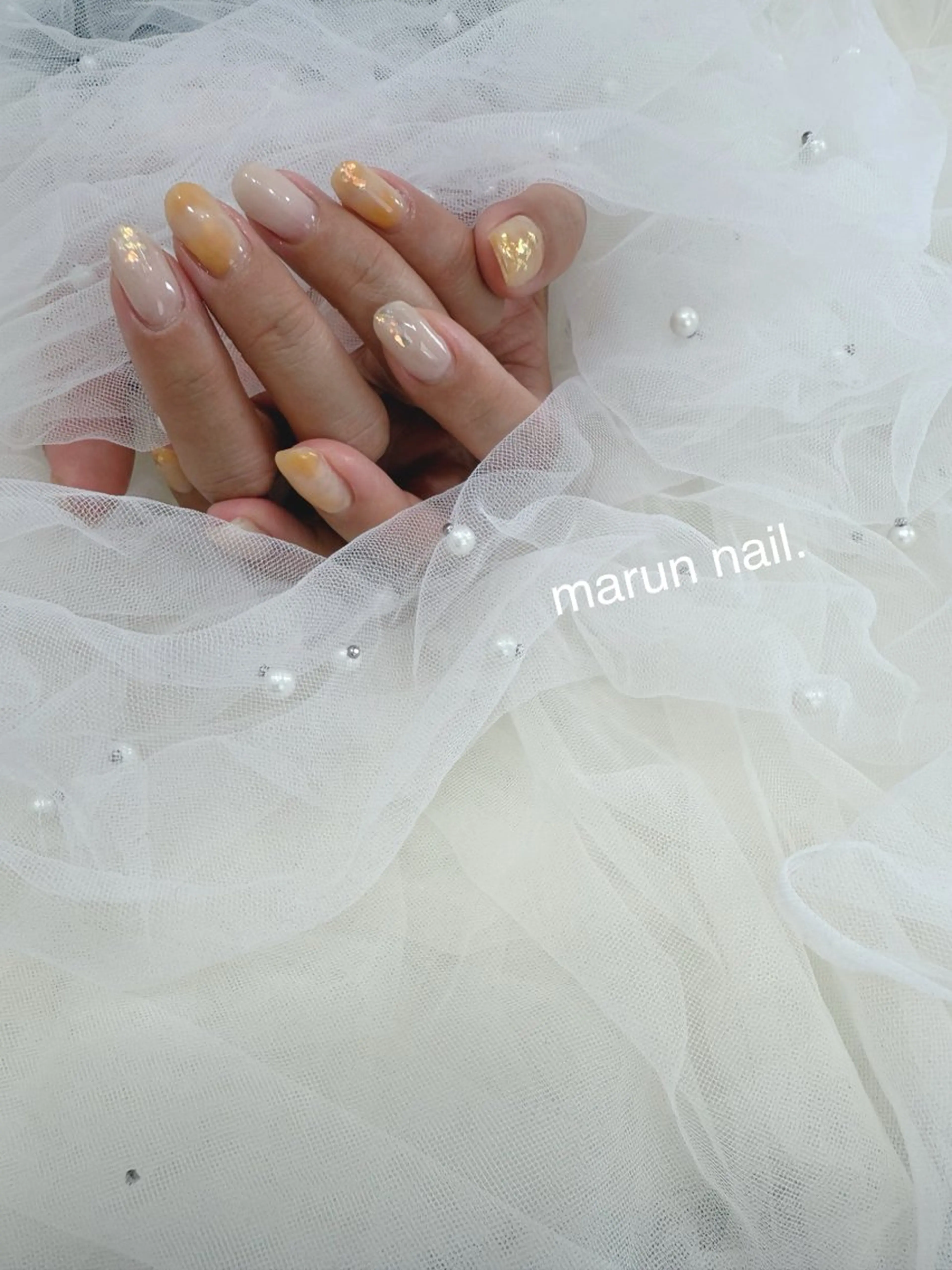 ネイル ハンドネイル marun._ megumi.のネイルデザイン