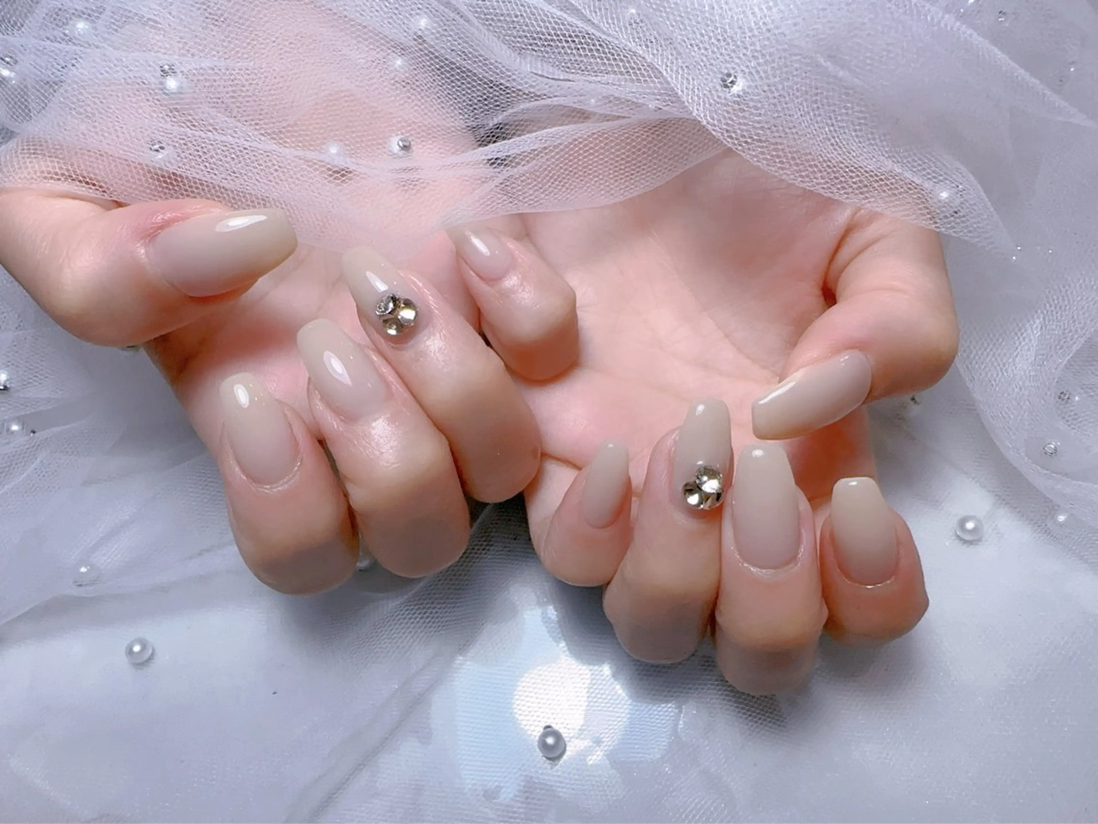 ネイル ワンカラーネイル You&Me Miyuのネイルデザイン