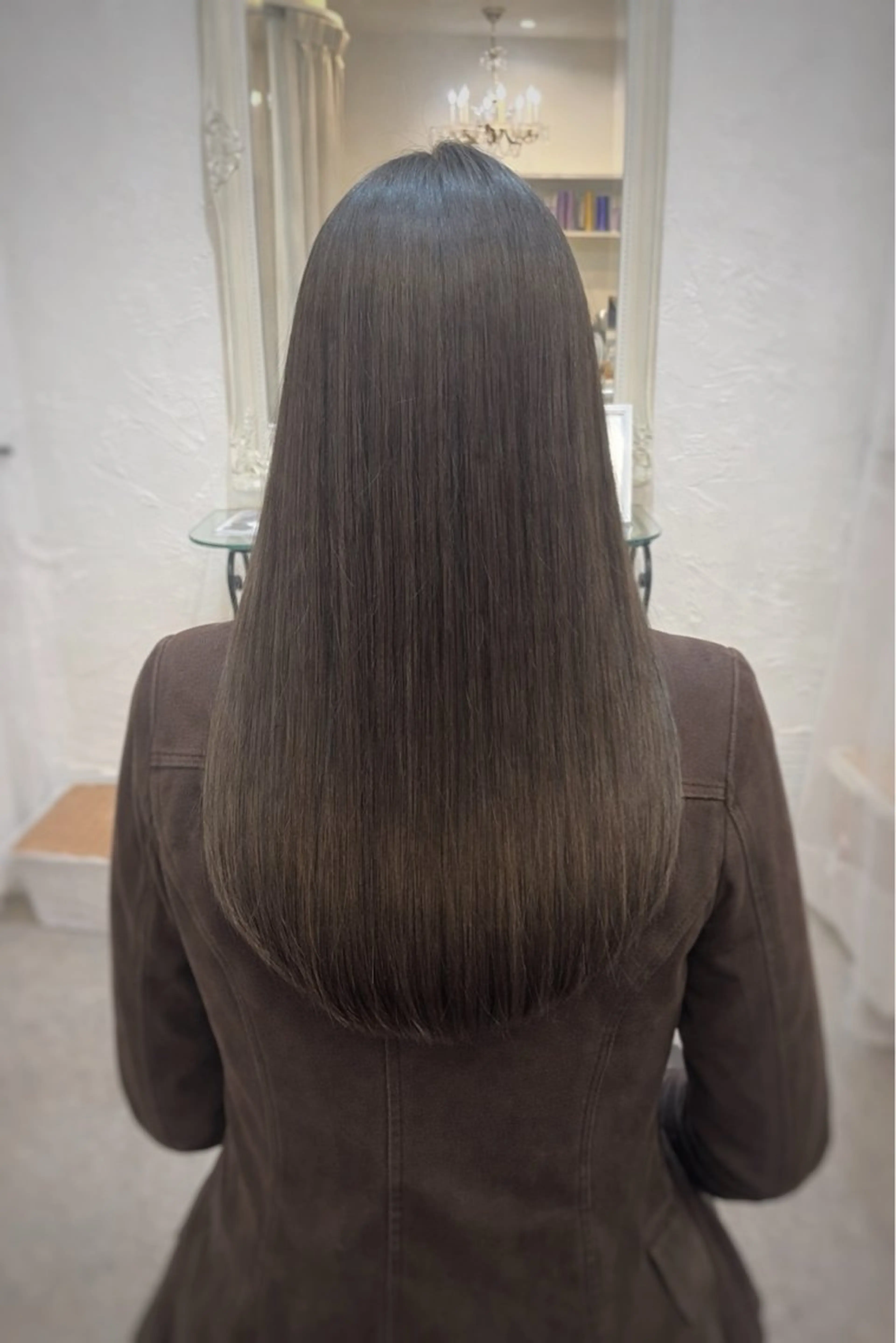 ロング カラー アディクシーカラー ブリーチ 透明感カラー ダブルカラー イヤリングカラー カット ヘアカラー 中原由貴 /WILLOW京橋のヘアスタイル