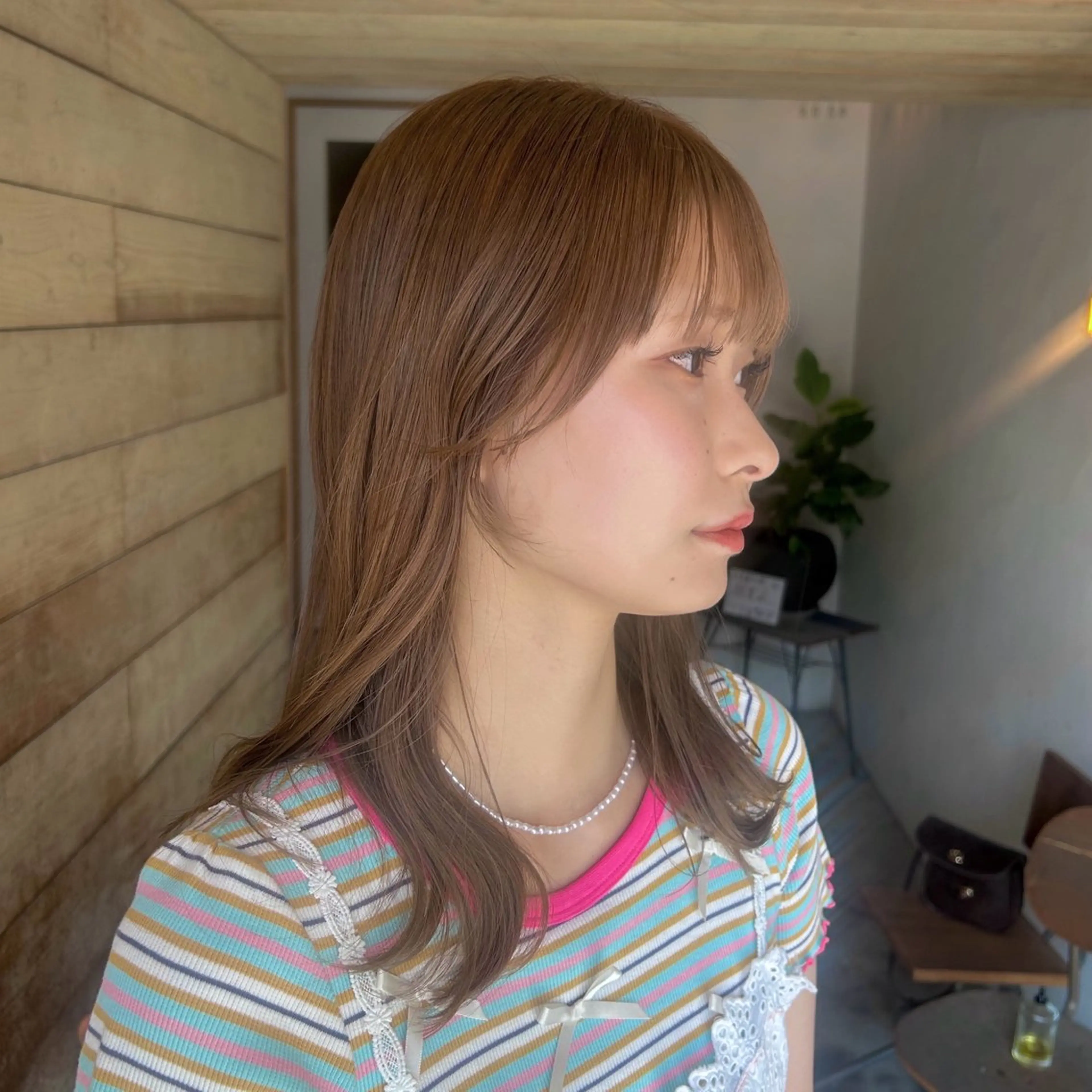 カラー ベージュカラー ブリーチ ブラウンカラー 矢場町/8時-22時 JILLSTUDIOのヘアスタイル