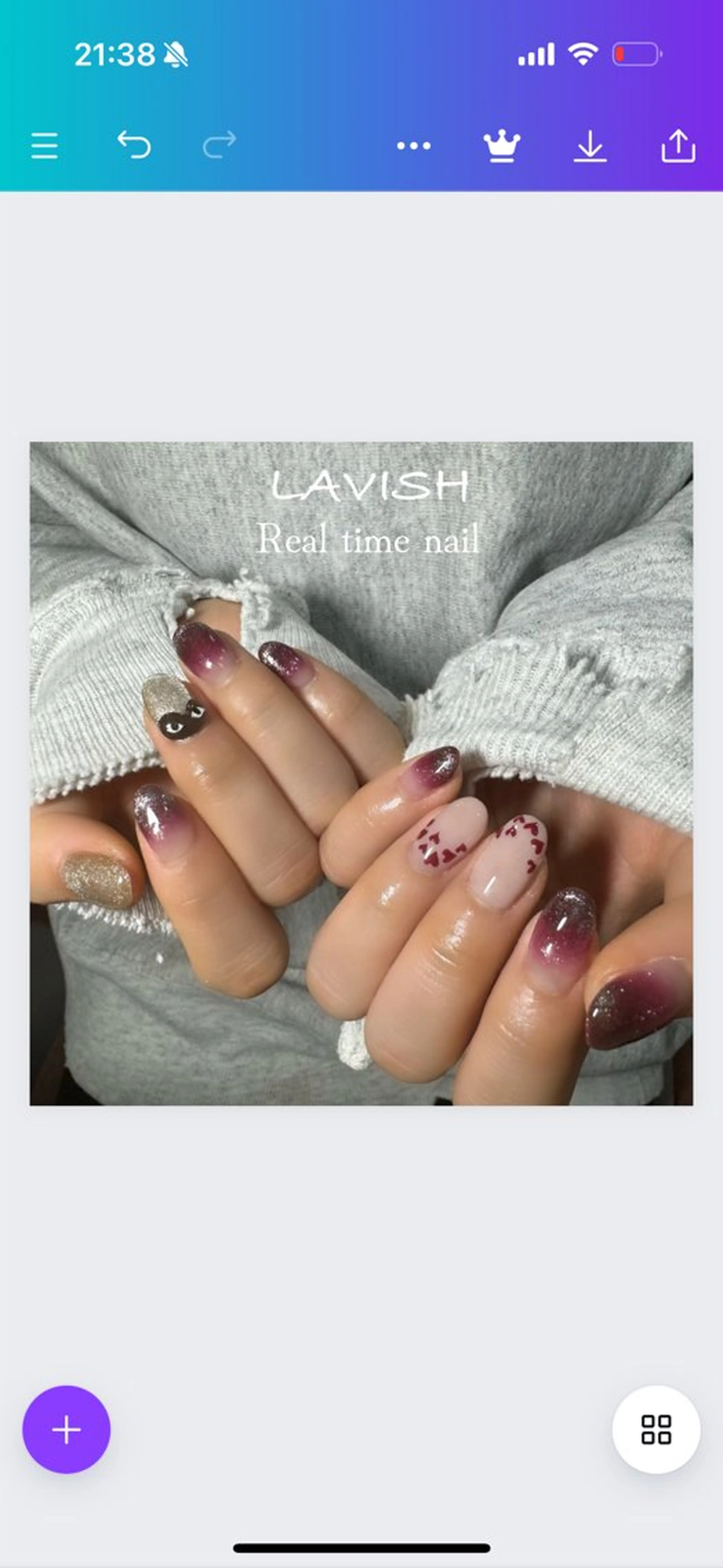 ネイル LAVISH nail salonのネイルデザイン