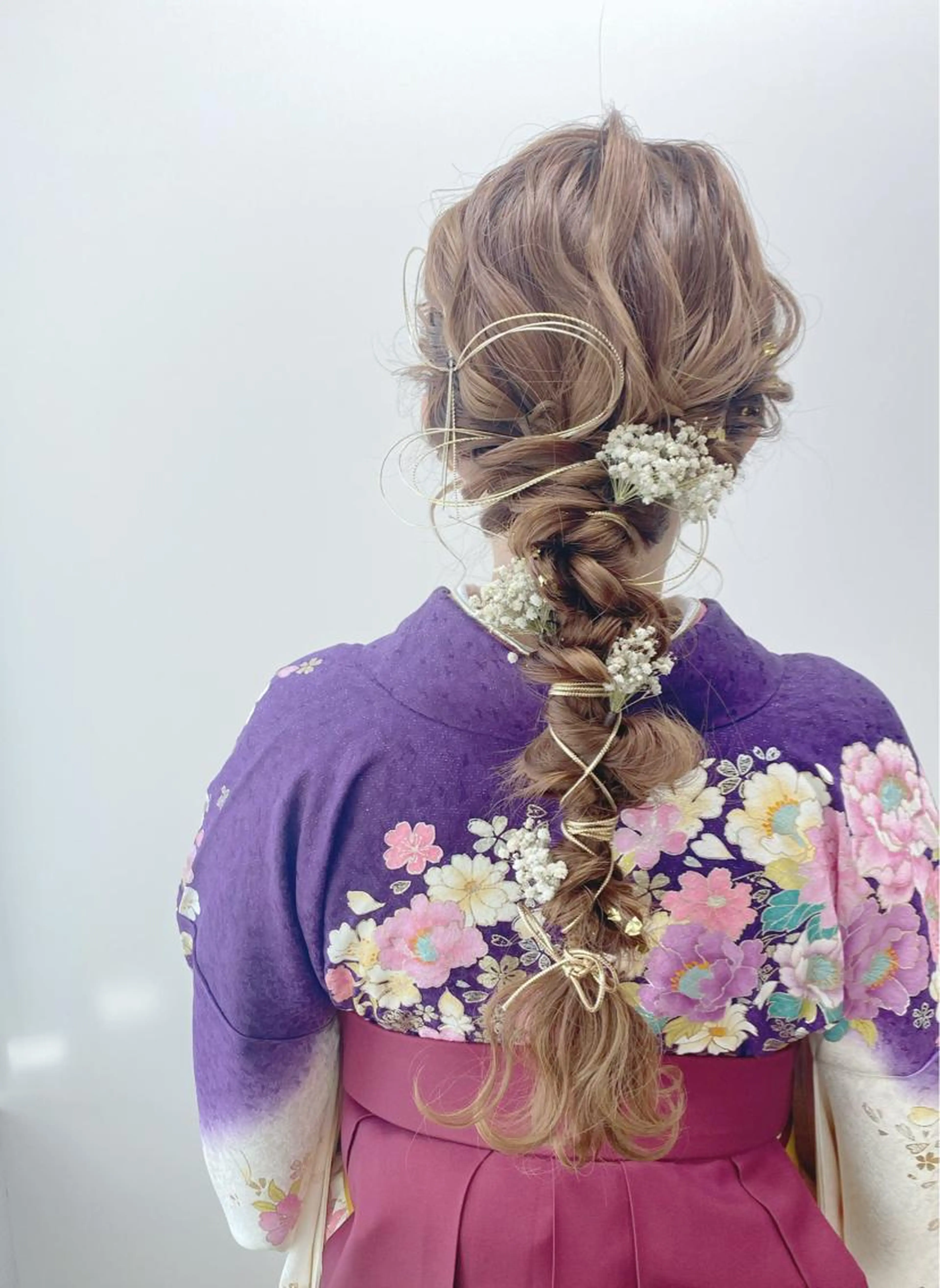 2025年度卒業式袴着付け＋ヘアセットの写真