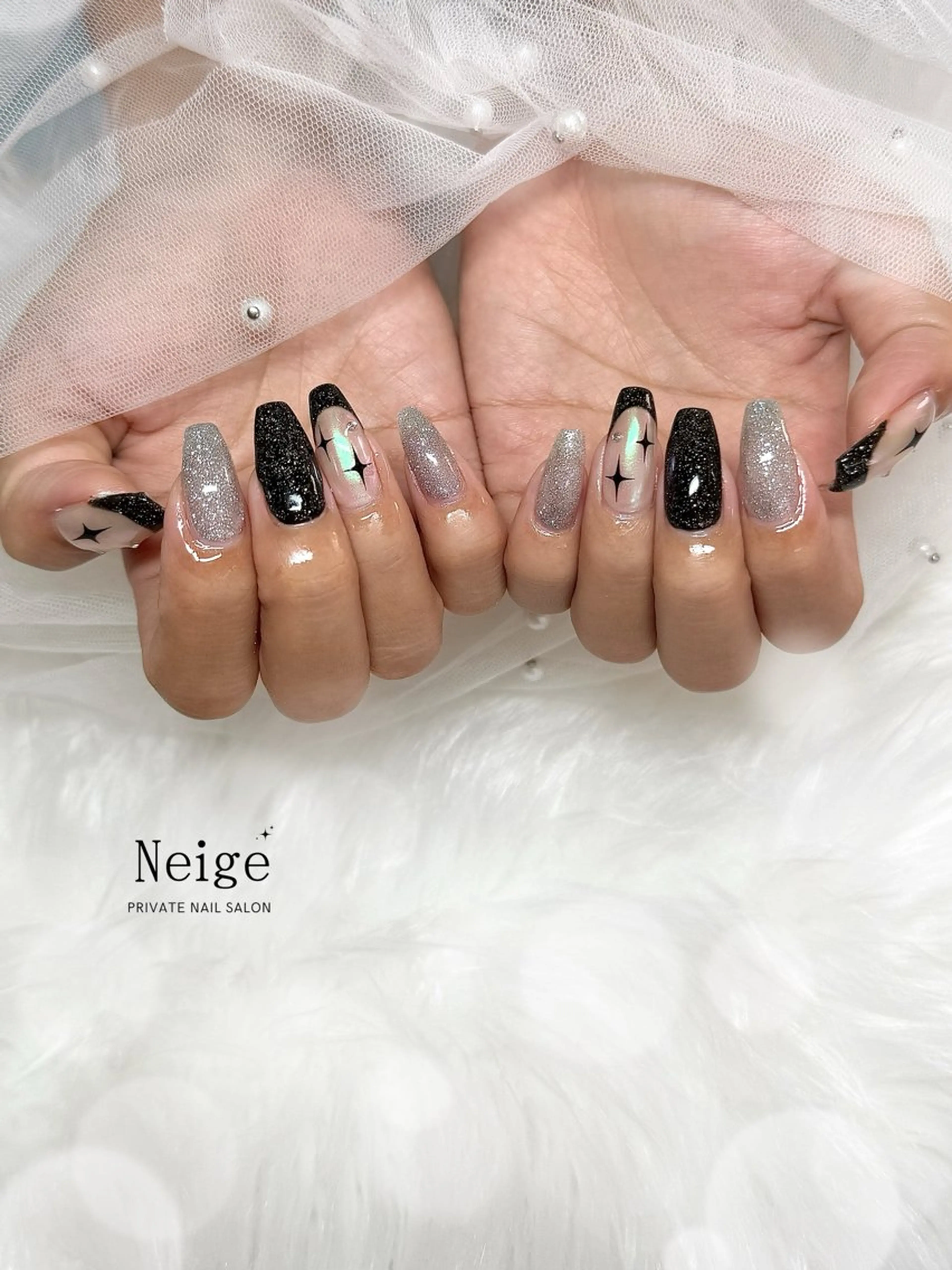 ネイル Neige所属・Neige 𓂃 aiのネイルデザイン