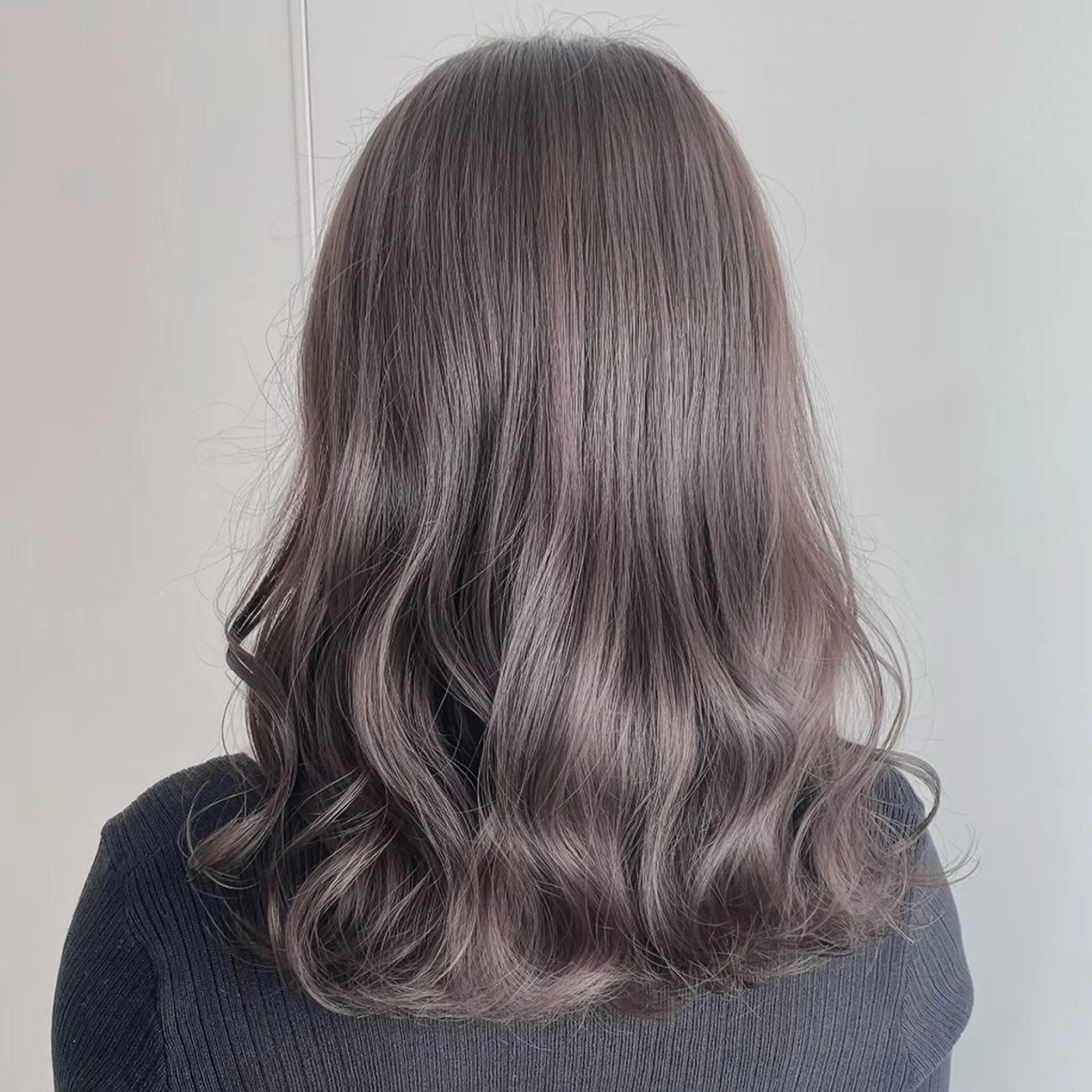 カラー ヘアカラー トリートメント 透明感/グレージュ/ ベージュ/るな🪽のヘアスタイル