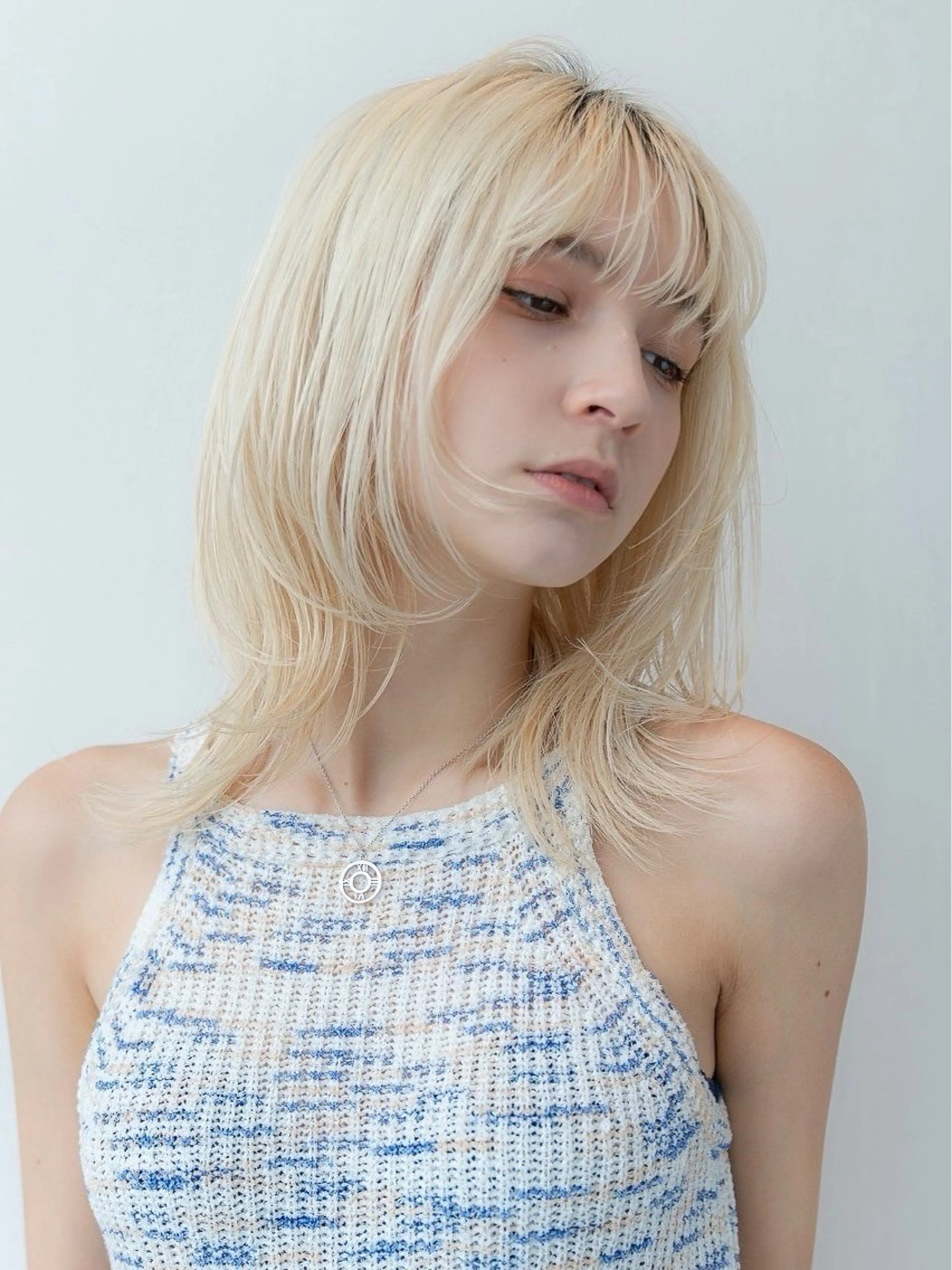 ミディアム いがらし ふうらのヘアスタイル