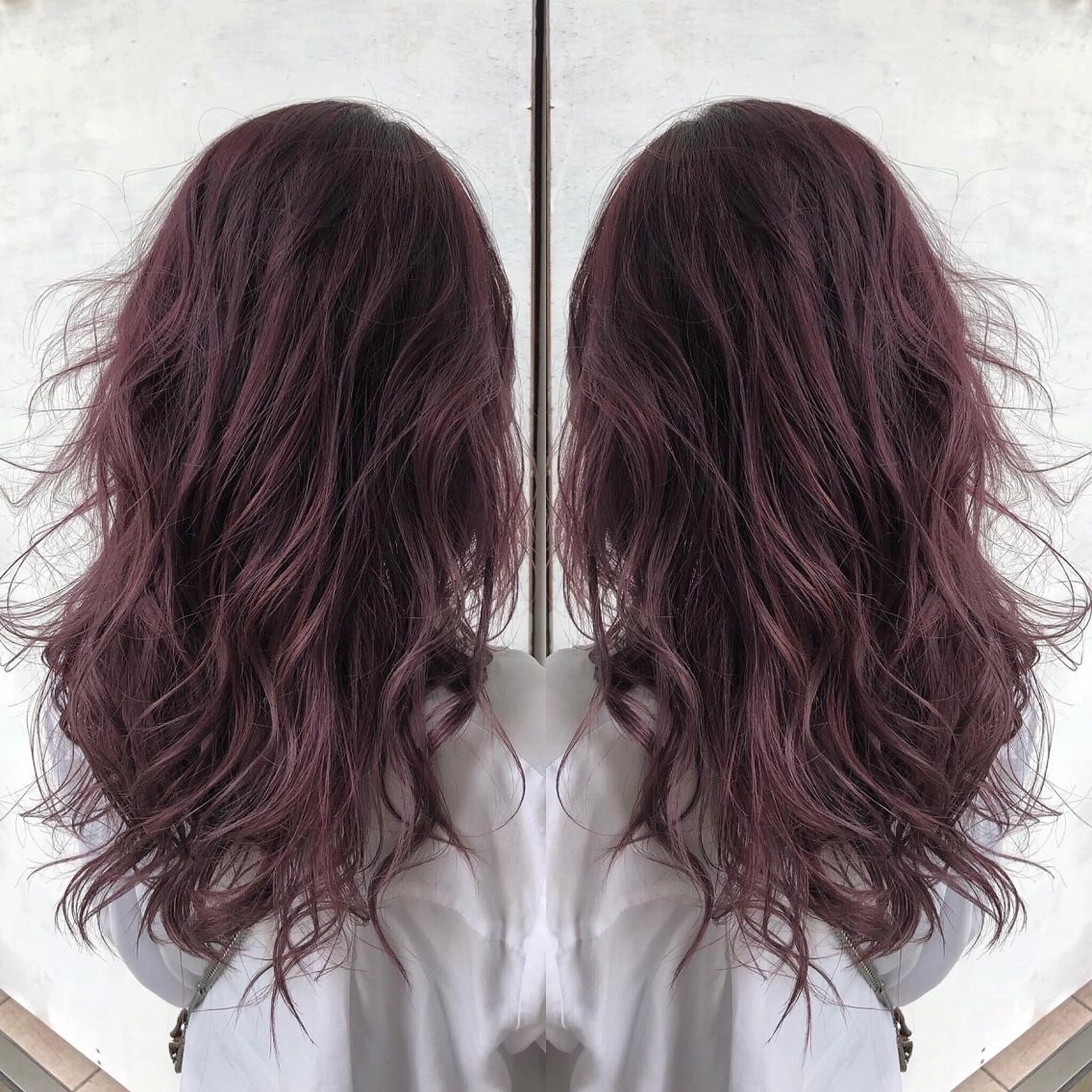 ミディアム 透明感韓国ヘア♡ みつきのヘアスタイル