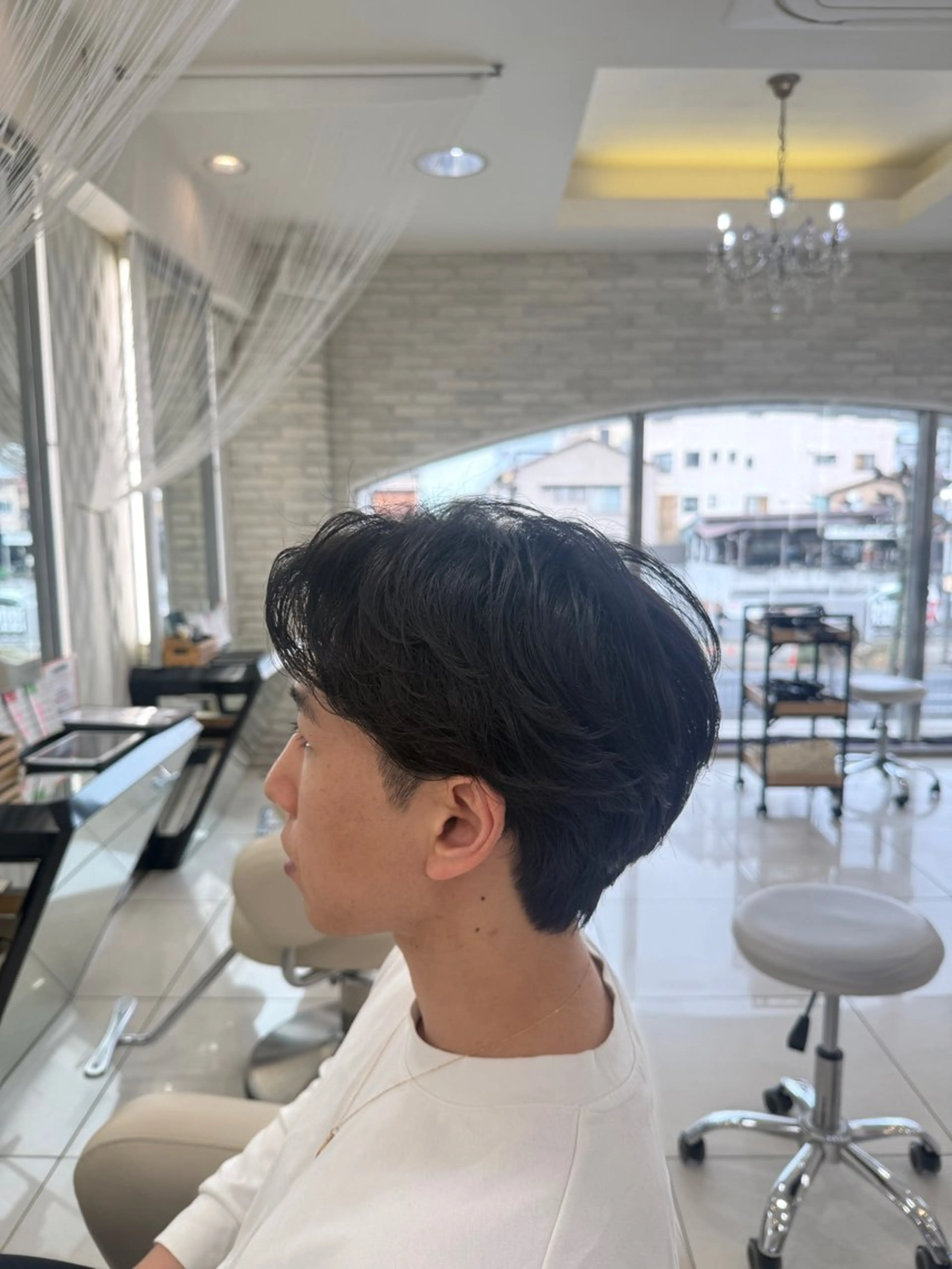 ショート パーマ メンズ カット パーマ 🔥men's特化 🔥三上 拓真のヘアスタイル