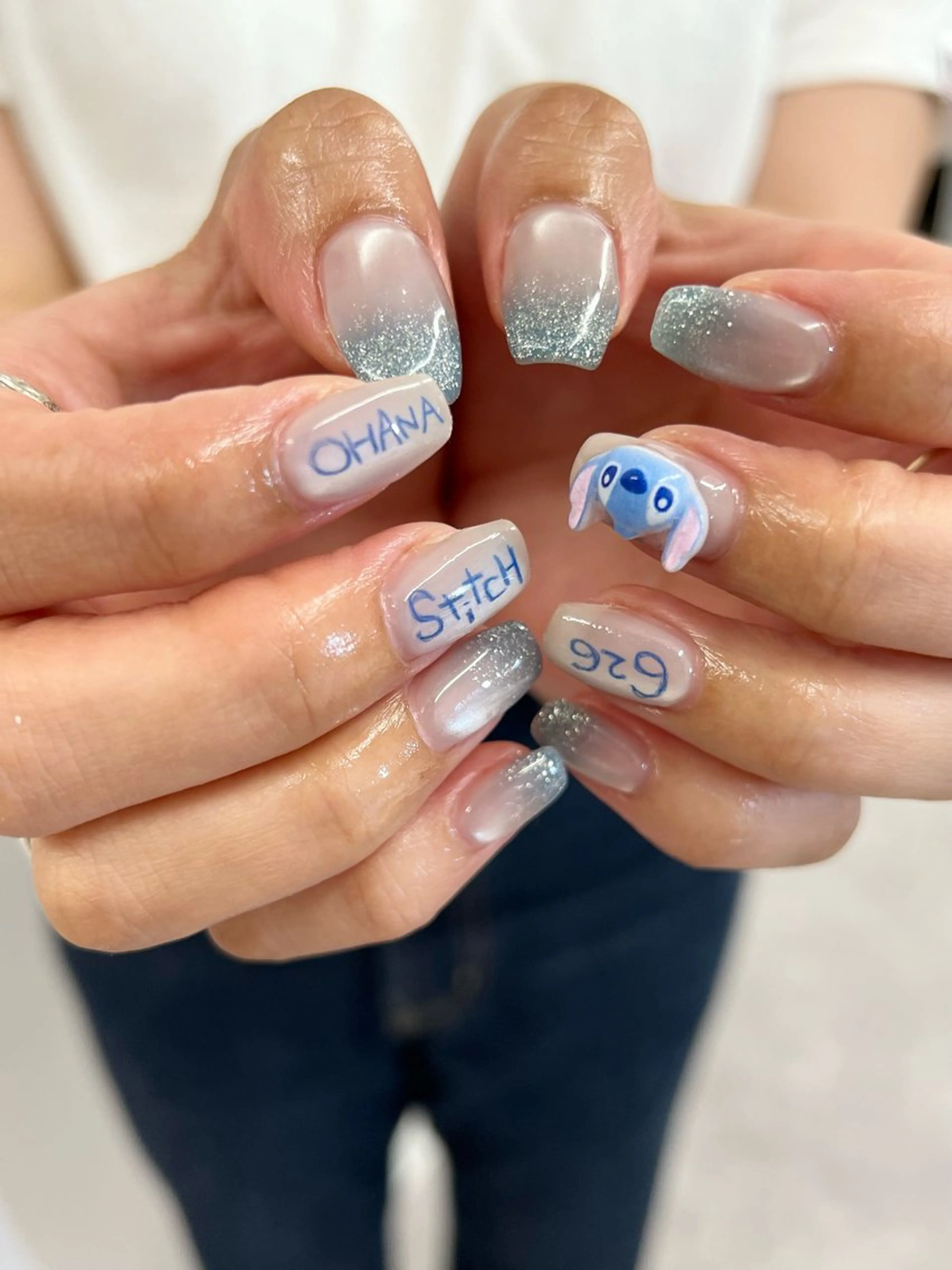 ネイル ジェルネイル ラメ(グリッター) ラメグラデーション マグネットネイル ニュアンスネイル ハンドネイル ハンドケア Bana_ Nailのその他イメージ