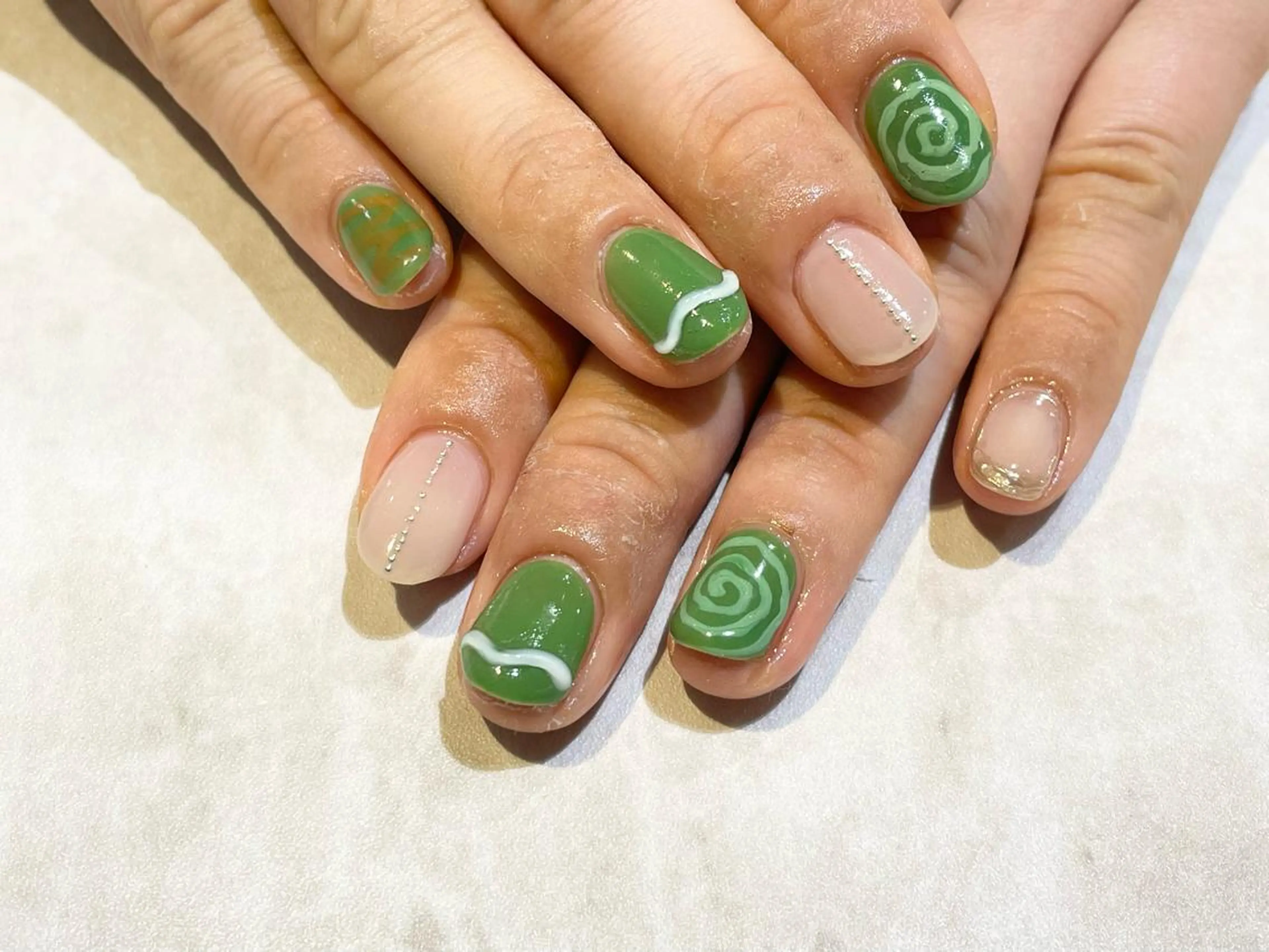 ネイル 舞田 苑香のネイルデザイン