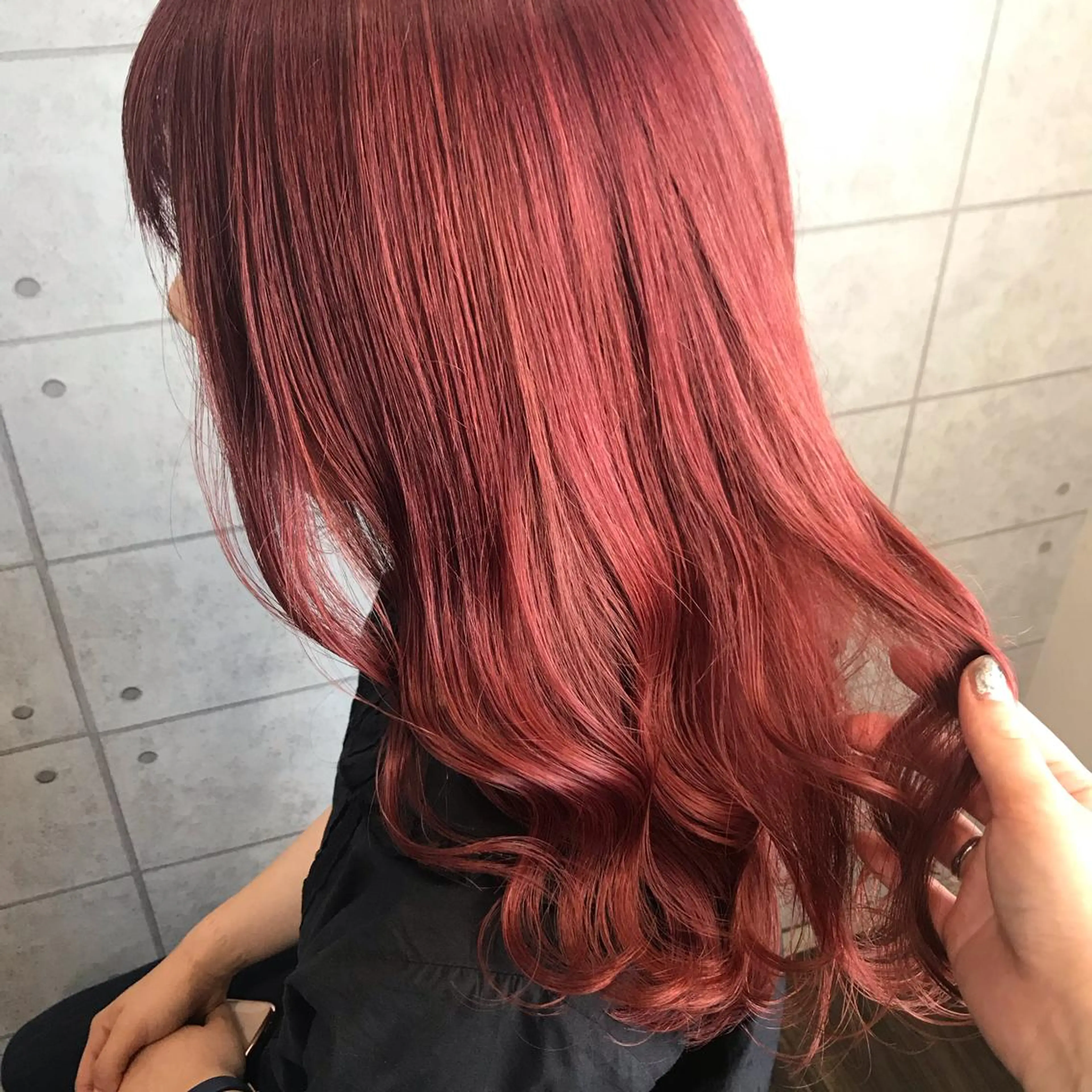 ロング カラー knock【ノック】所属・烏丸韓国ヘア🇰🇷 ayaka🎀のヘアスタイル