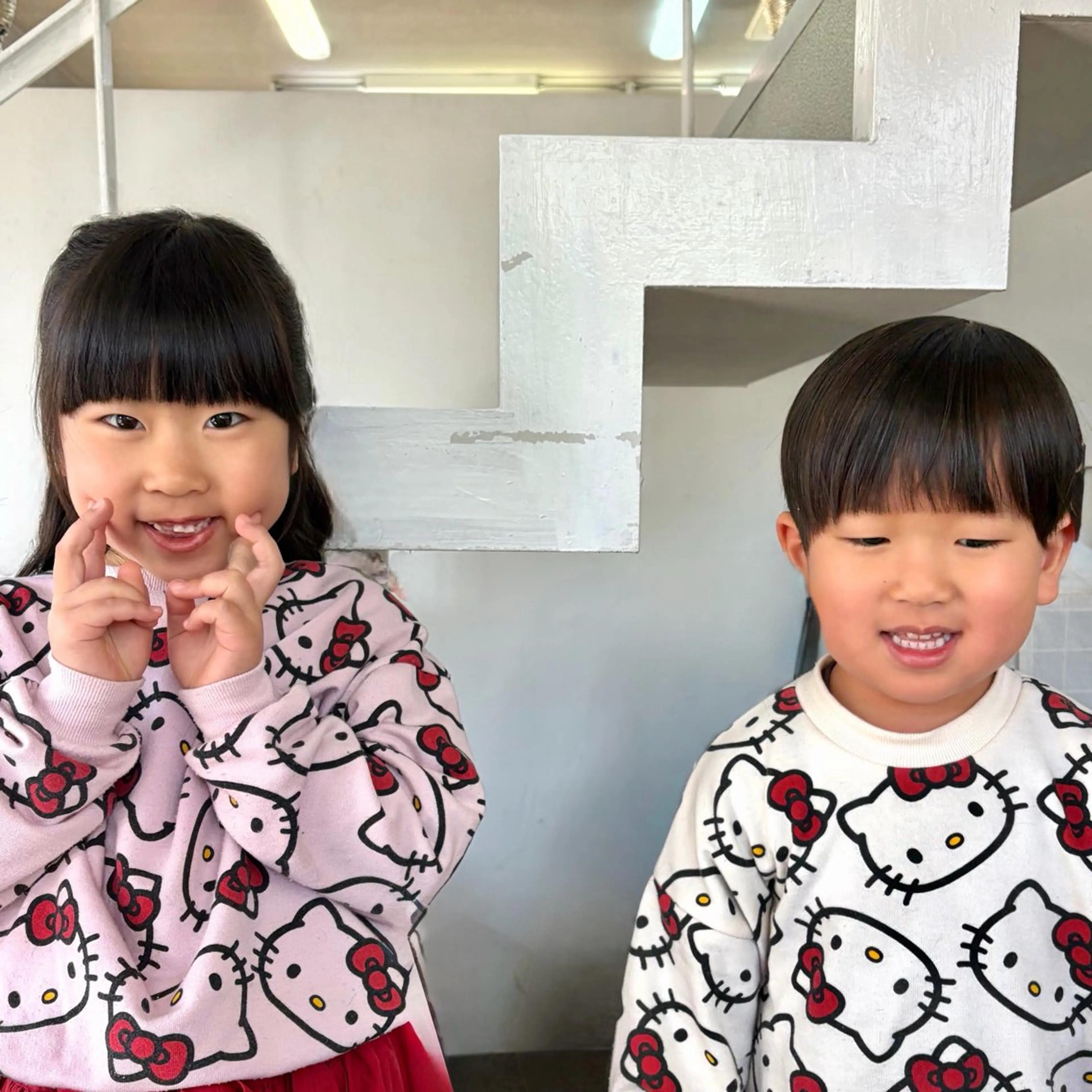 キッズ 山田 里美のヘアスタイル