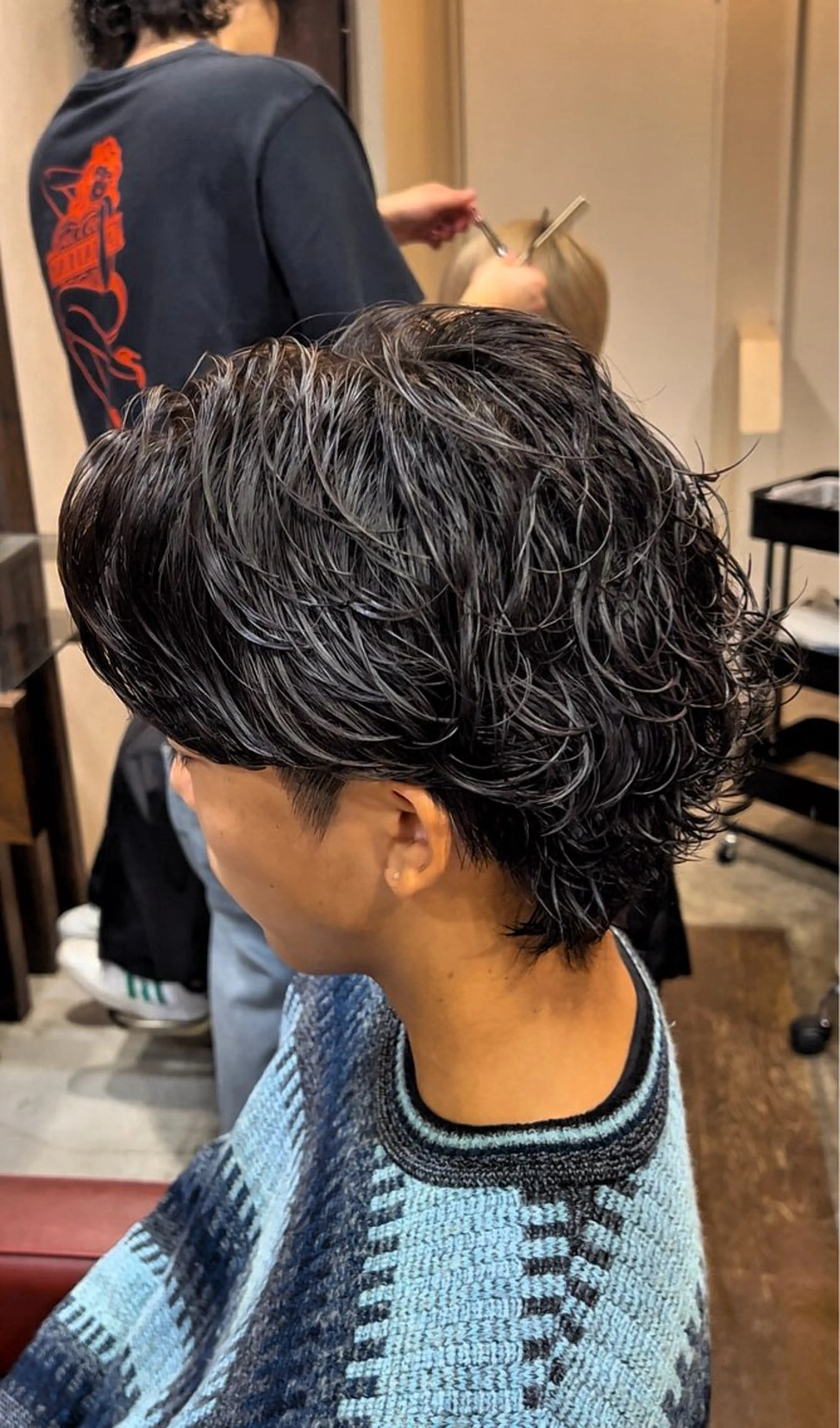 メンズカット✂️➕ニュアンスサーフの写真