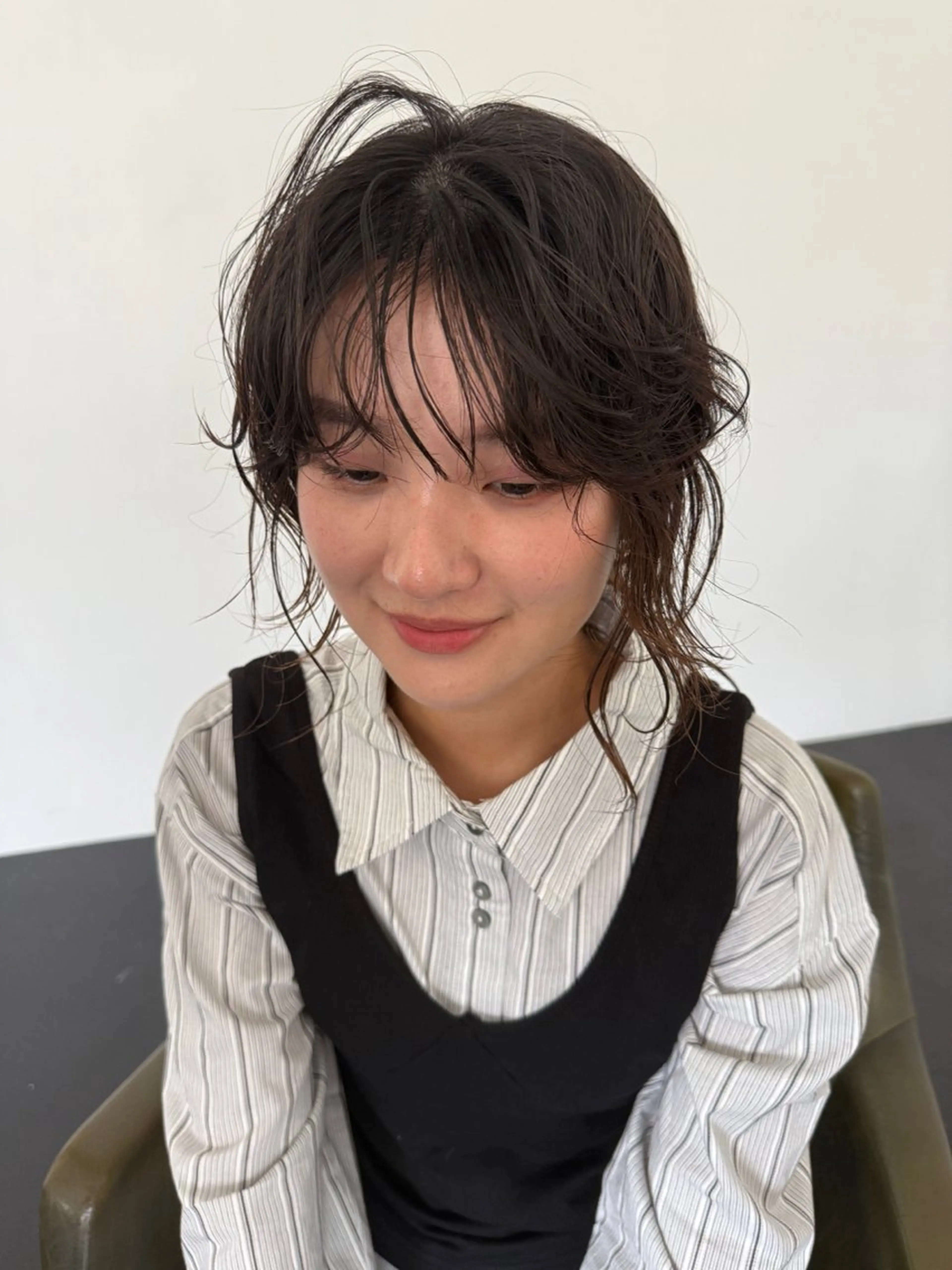 ロング パーマ ヘアカラー fubuki🪷 似合わせカットカラーのヘアスタイル