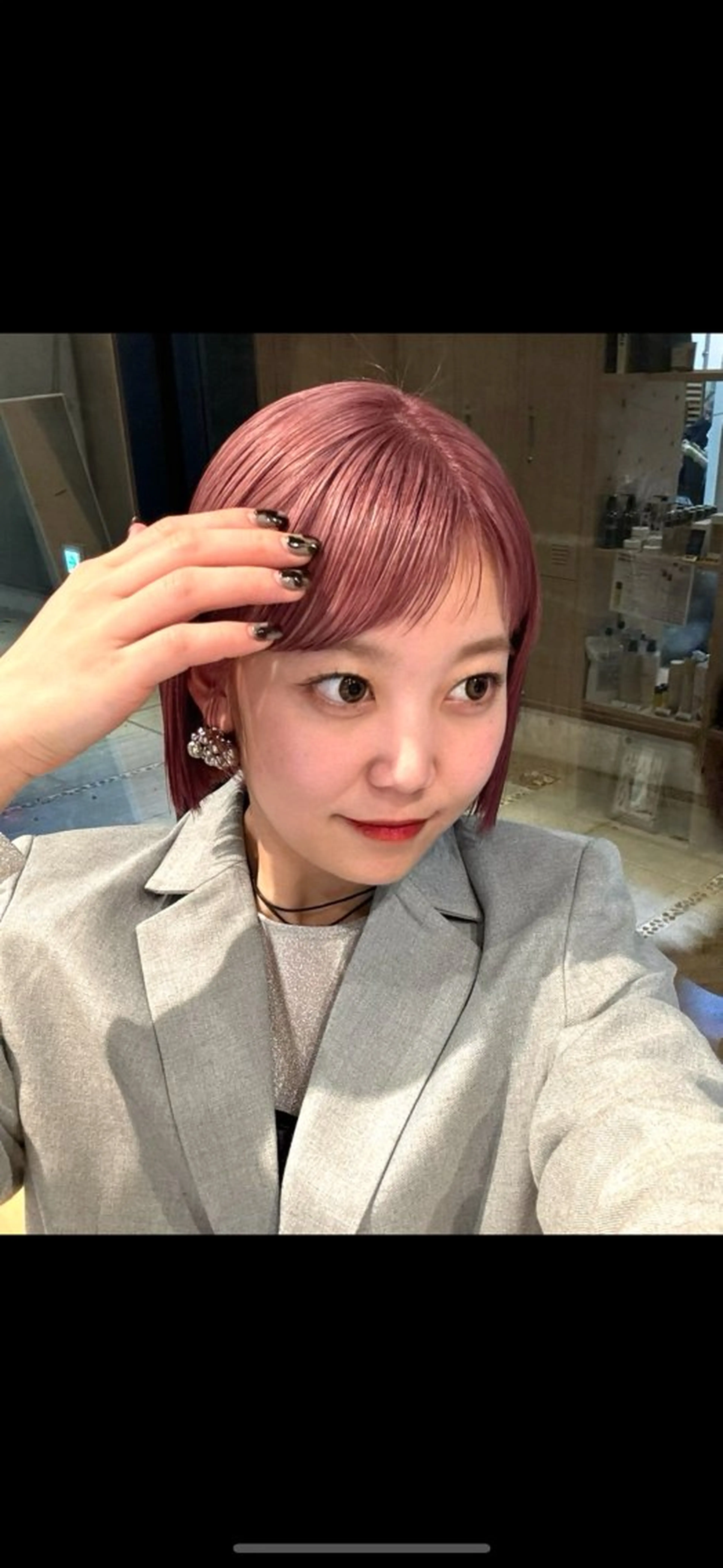 ショート 髪質改善 トリートメント 艶髪／レイヤー／ 透明感🎀／MARIのヘアスタイル