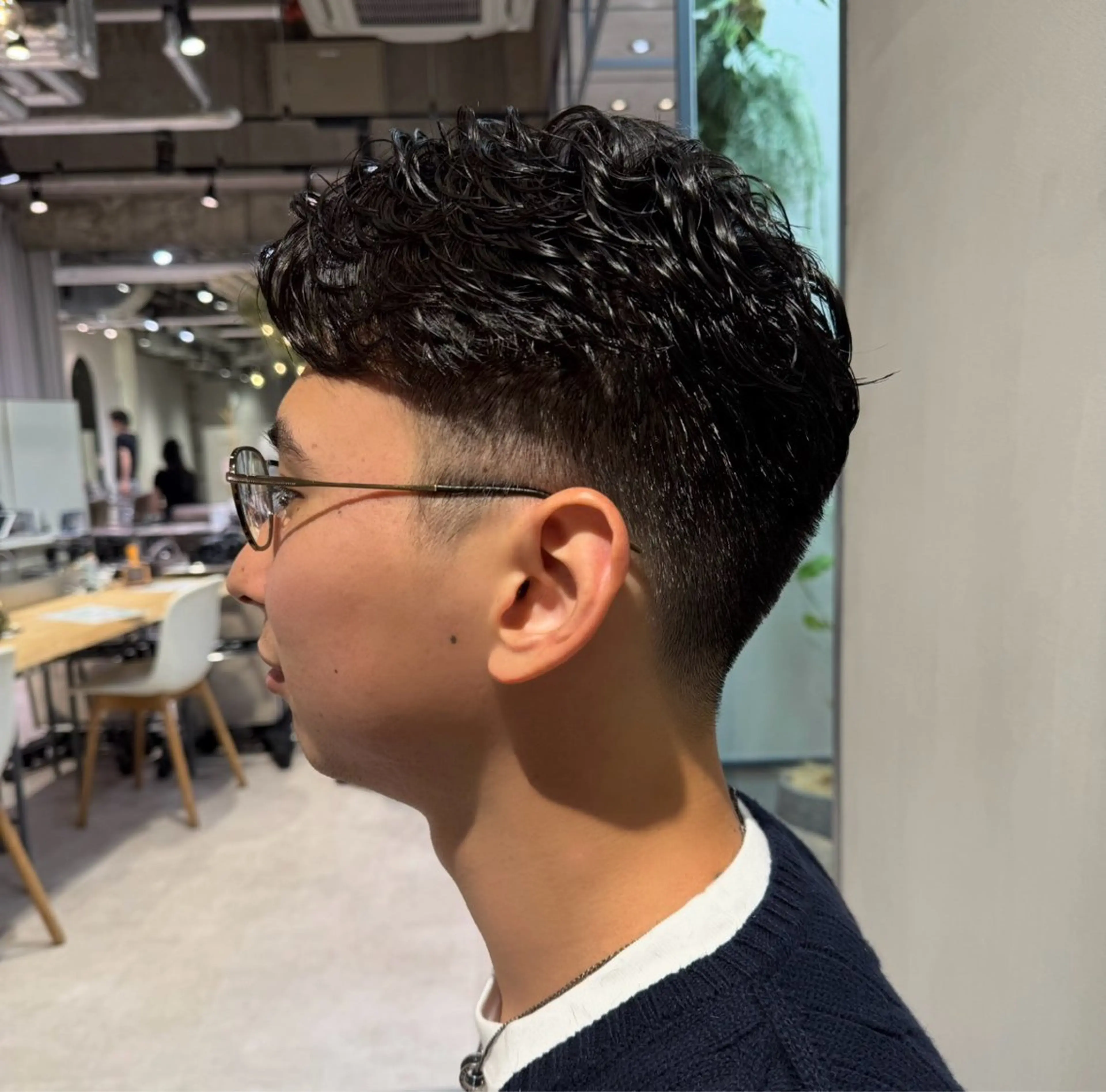 ショート パーマ キッズ カット MINX over所属・🍒暖色カラー•東京 小玉姫那🍒のヘアスタイル